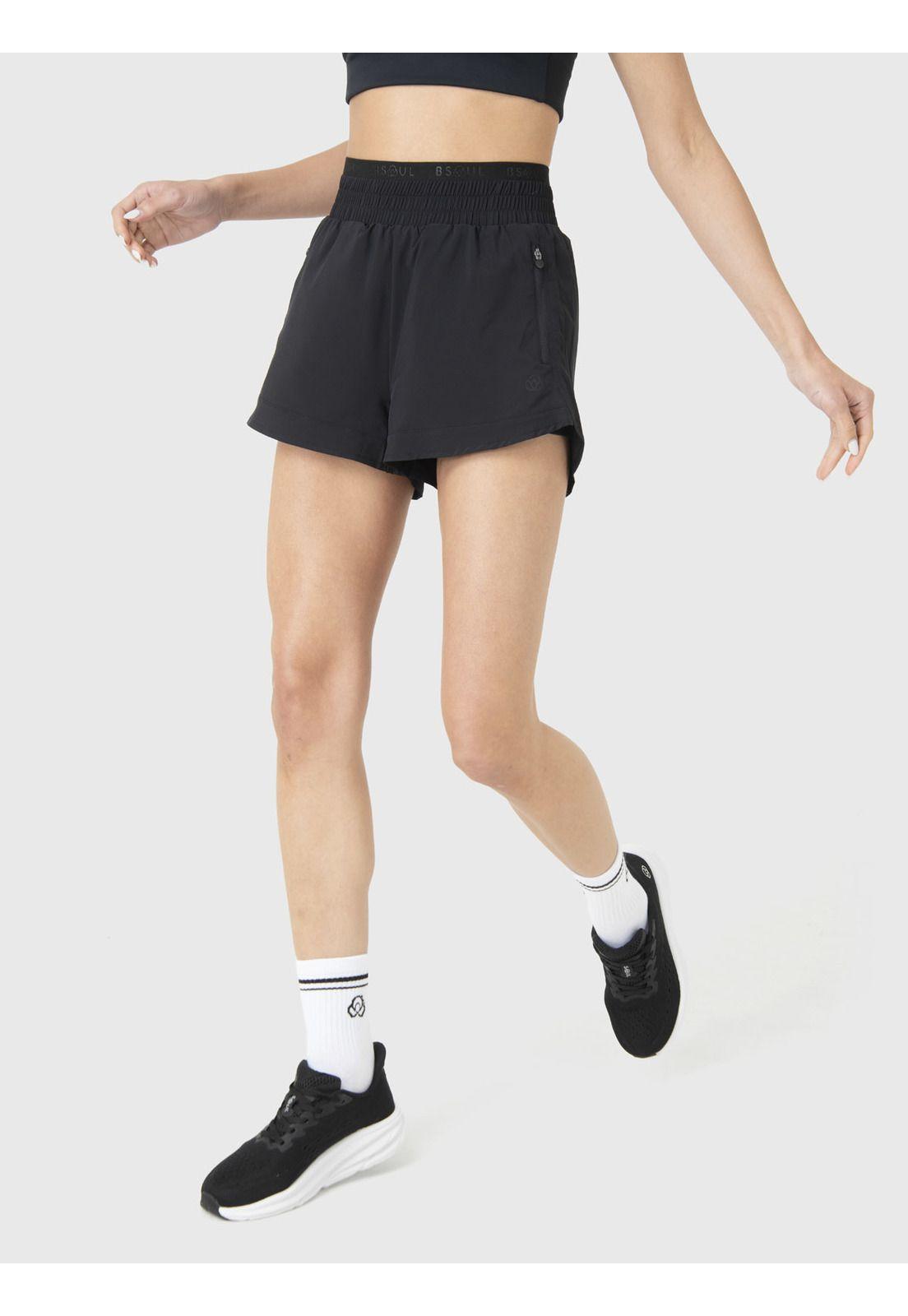 Short Mujer 2 In 1 Zia Negro-0