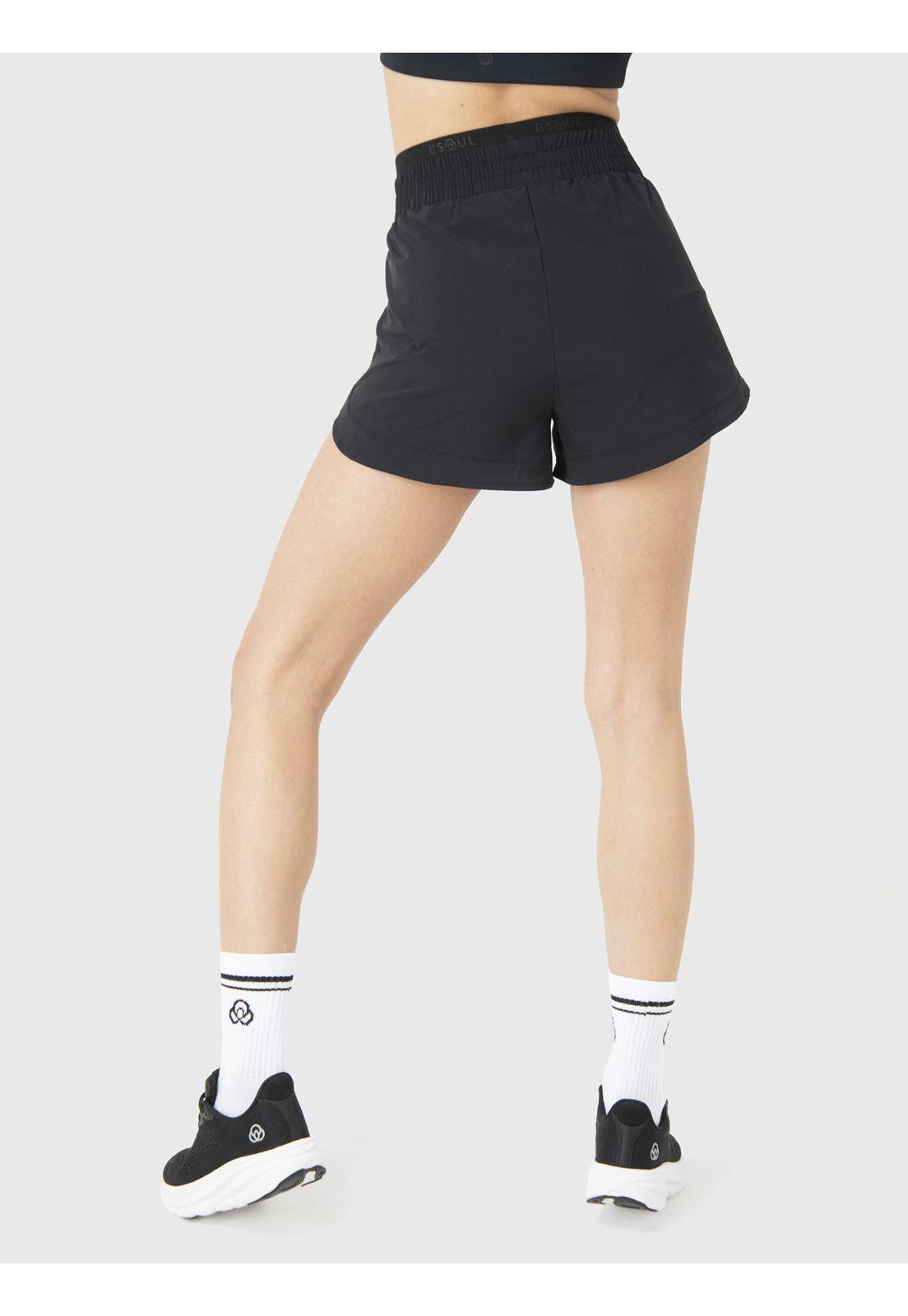 Short Mujer 2 In 1 Zia Negro-3