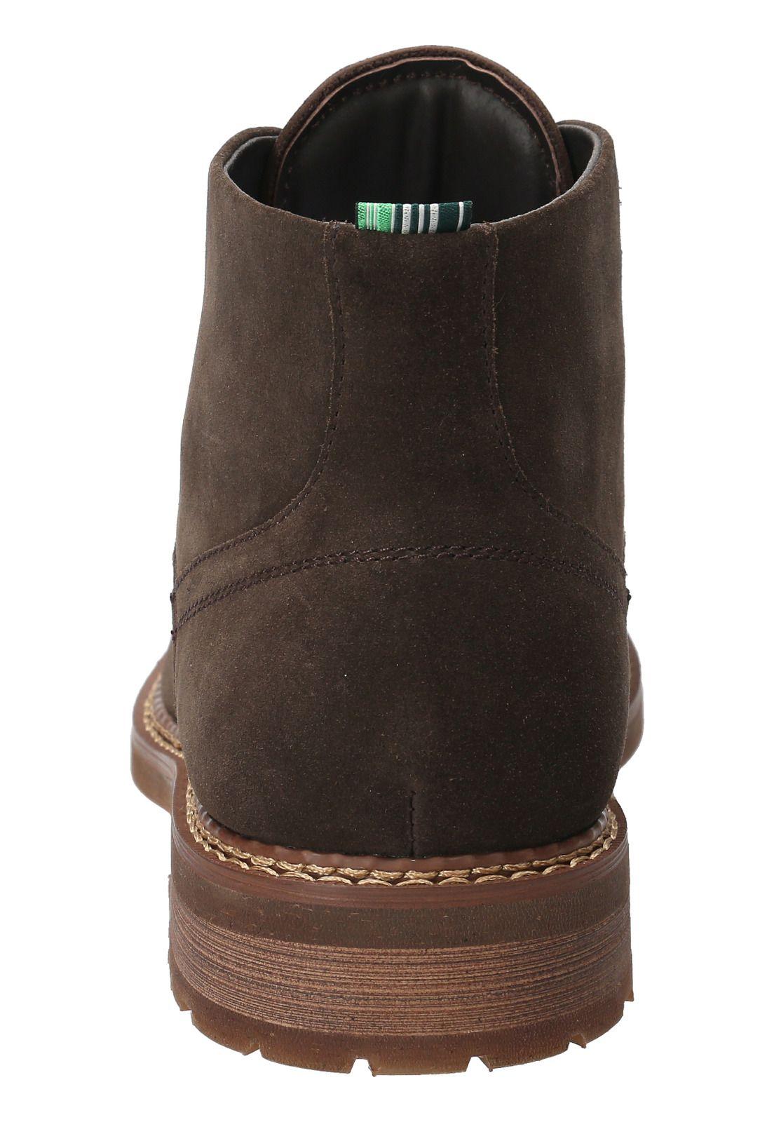 Botín Cuero Hombre Abete Café-5