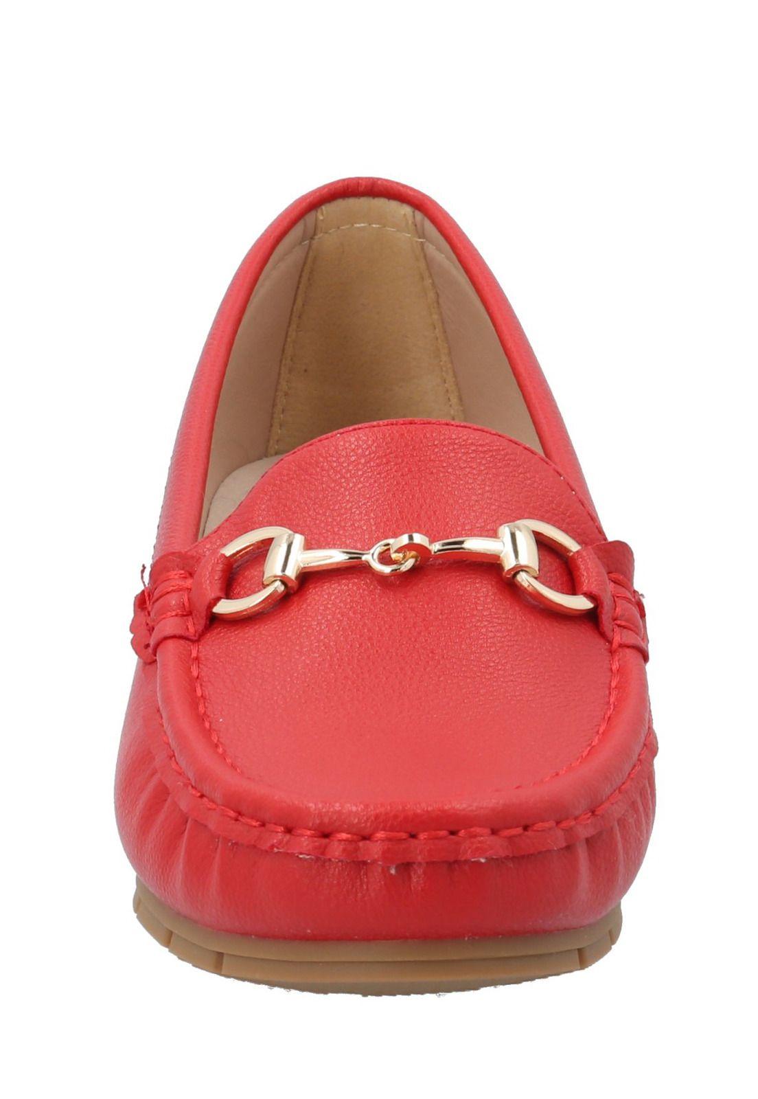 Zapato Mujer Devira Rojo-3