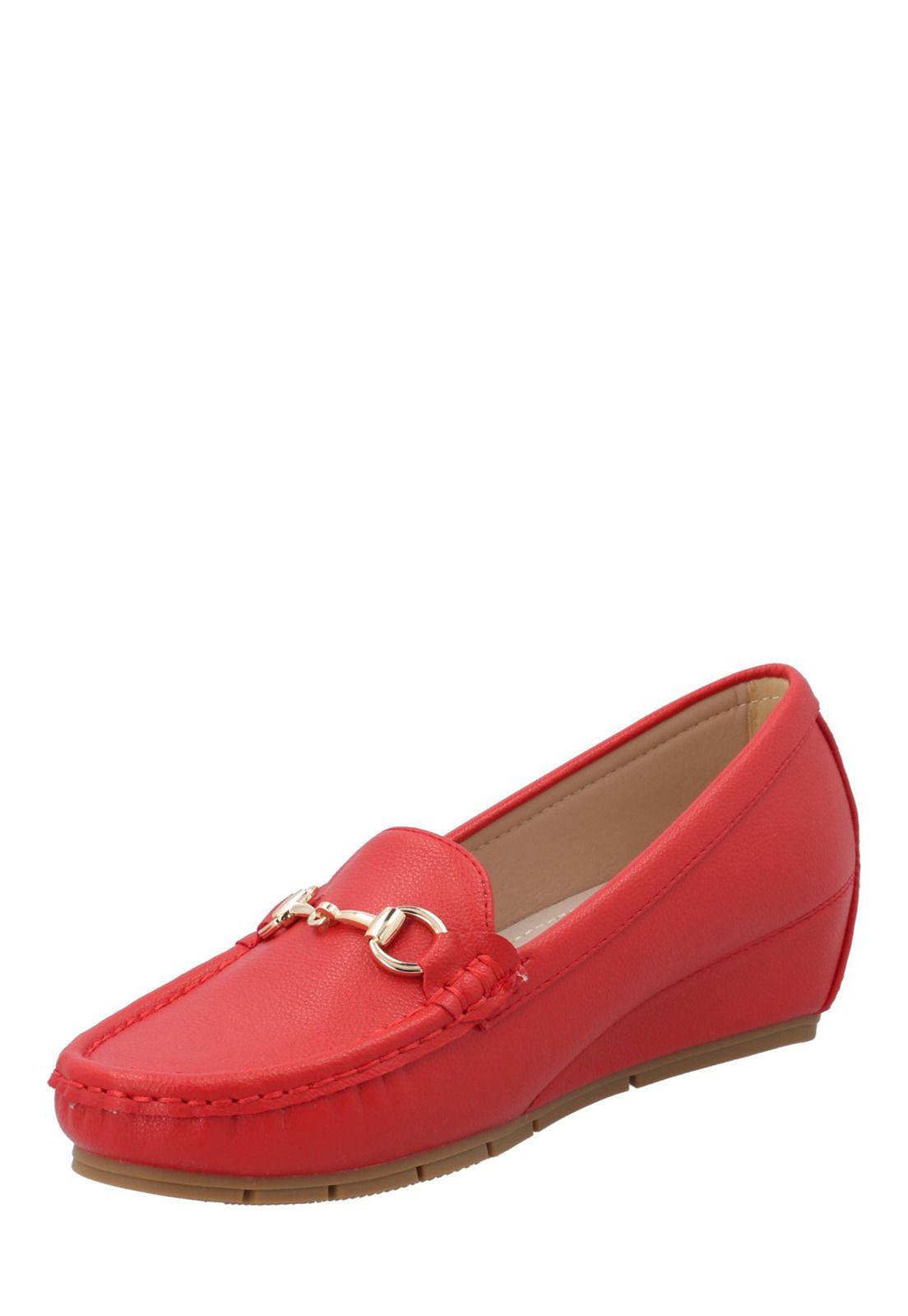 Zapato Mujer Devira Rojo-4