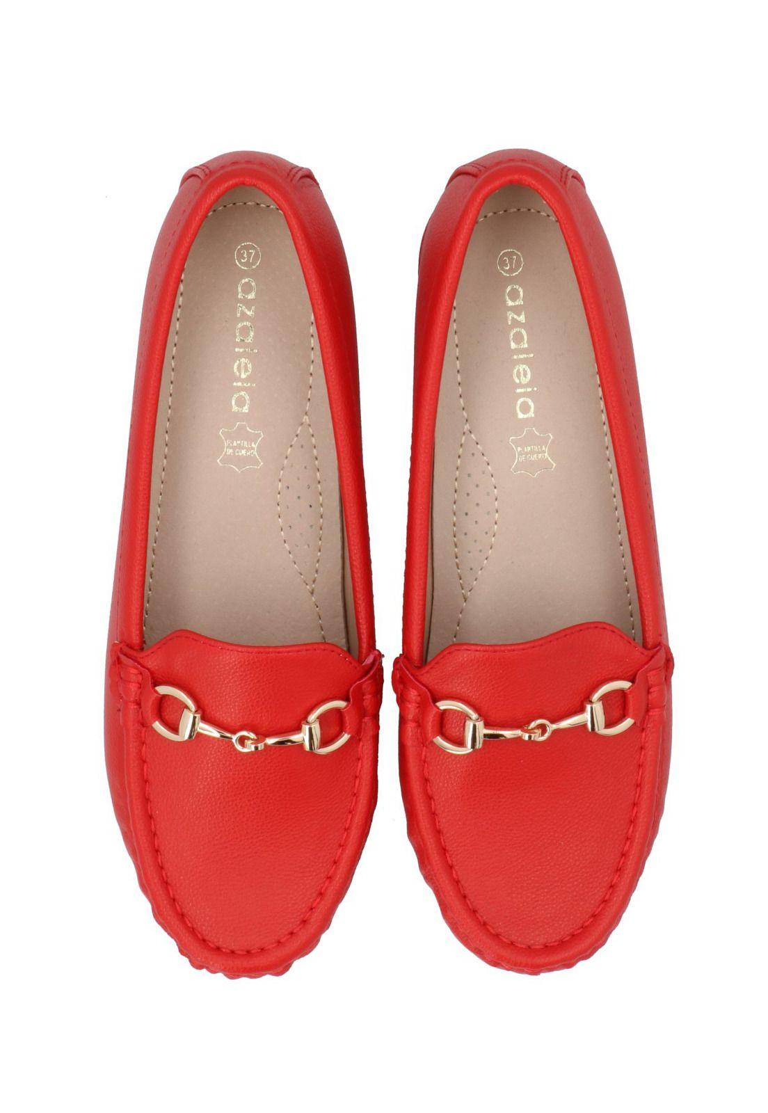 Zapato Mujer Devira Rojo-7