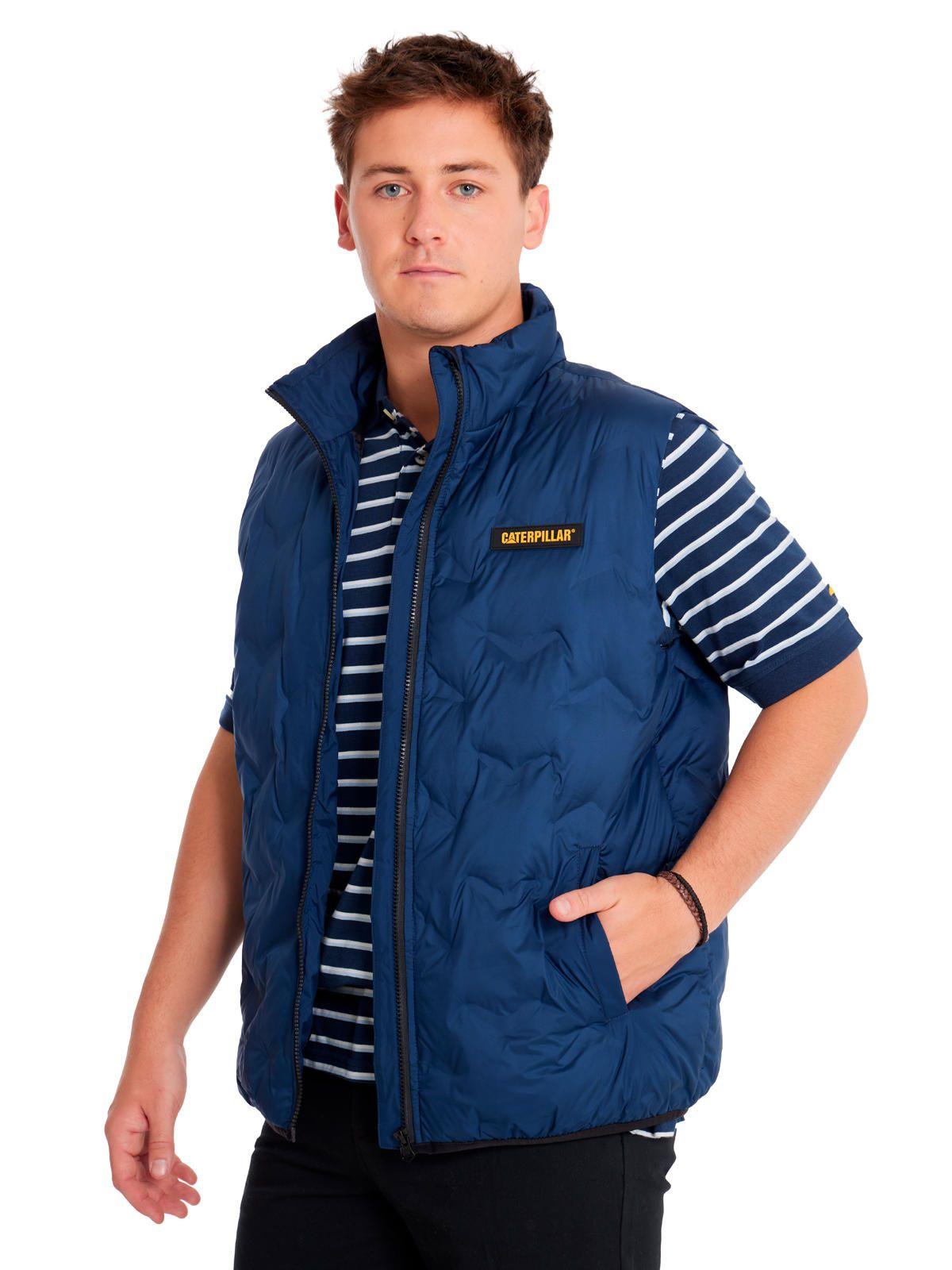Chaqueta Sin Manga Hombre Bonded MW Ins Vest Azul-1