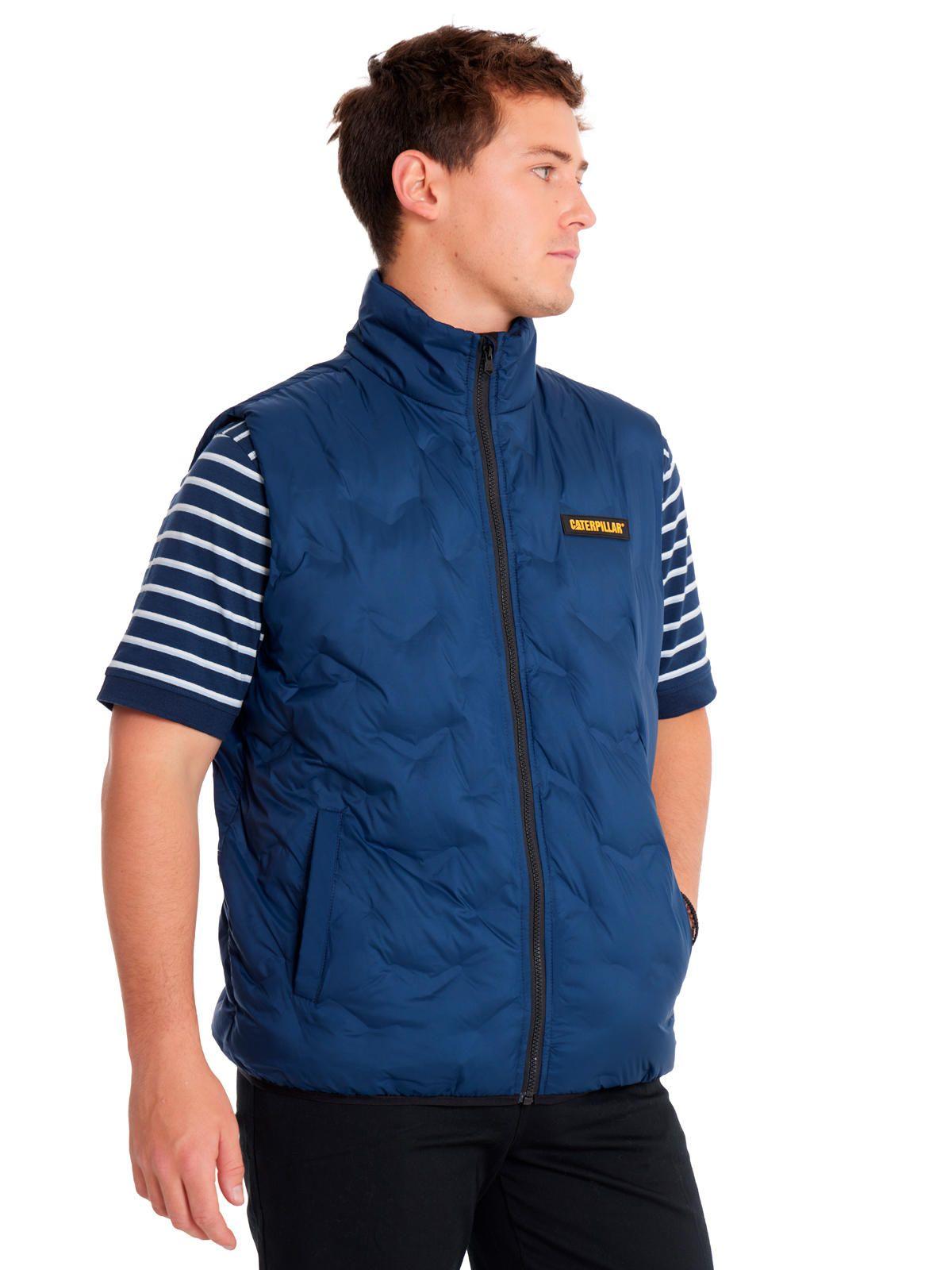 Chaqueta Sin Manga Hombre Bonded MW Ins Vest Azul-4