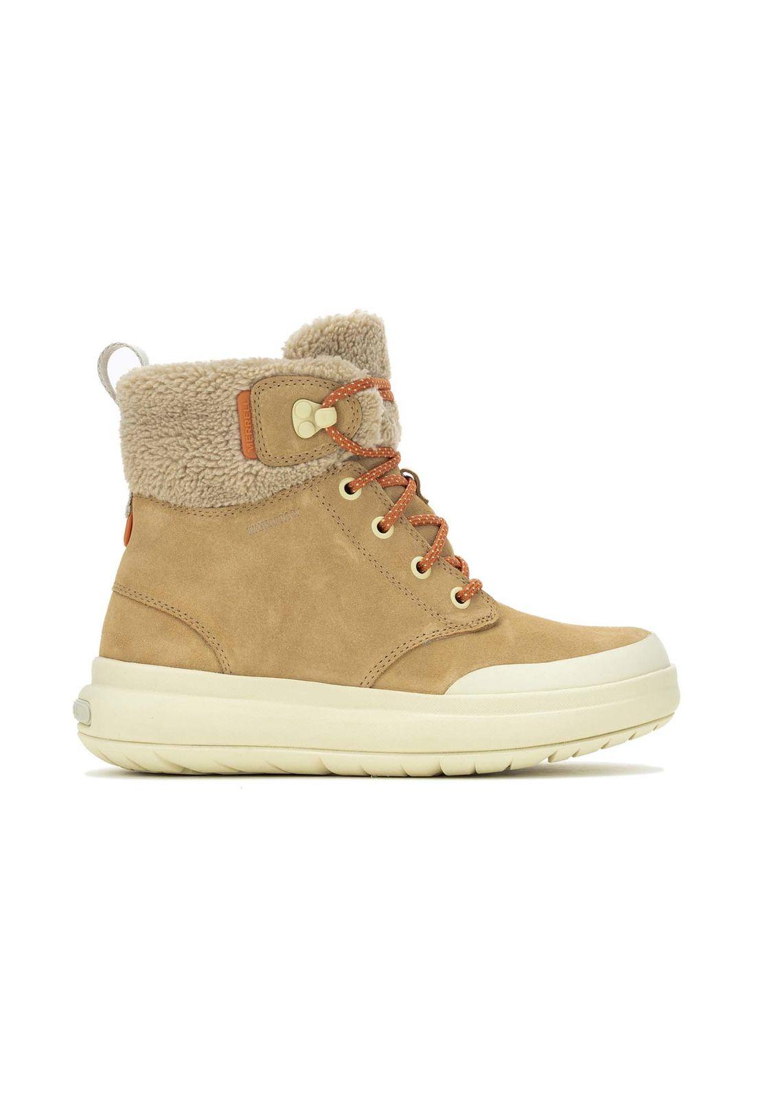 Botin Mujer Marquette Thermo Lac Beige-0