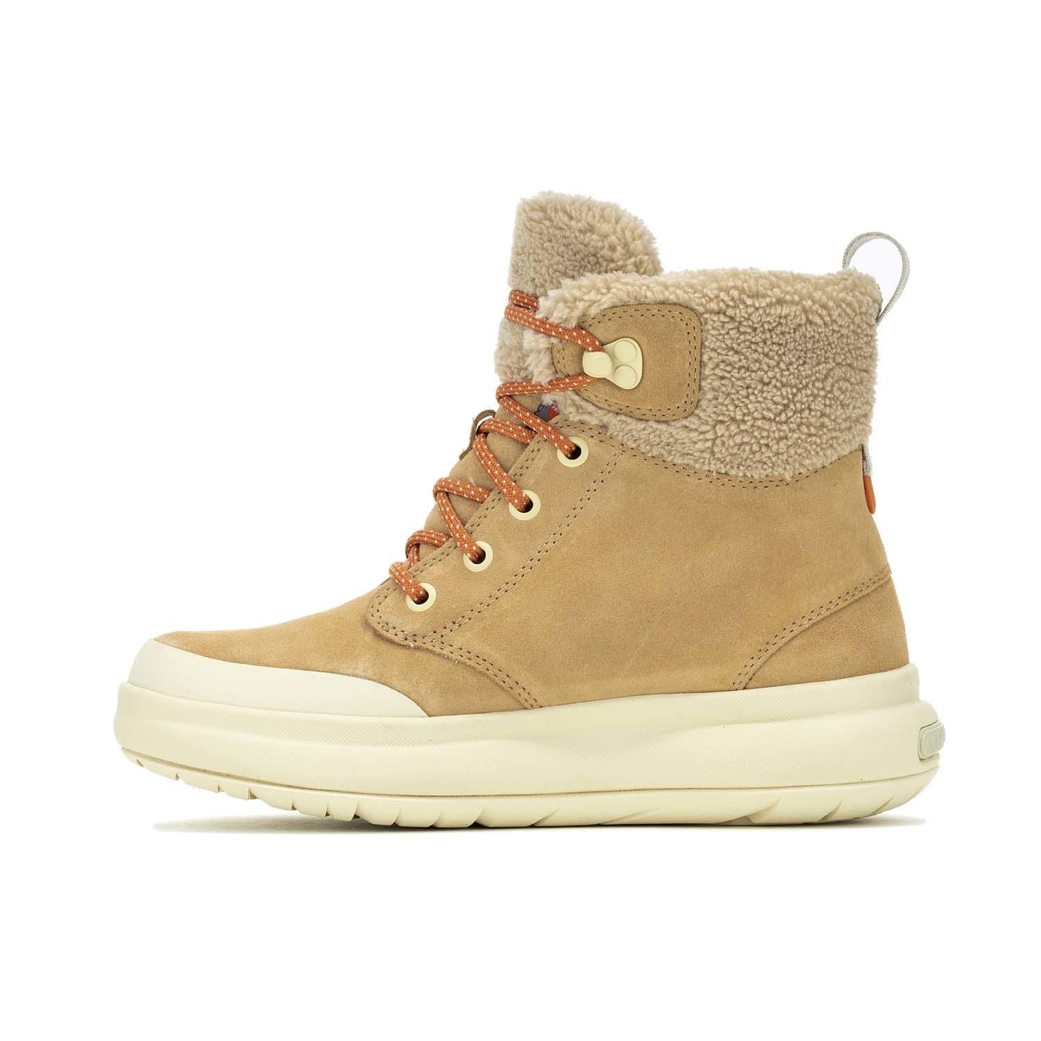 Botin Mujer Marquette Thermo Lac Beige-3