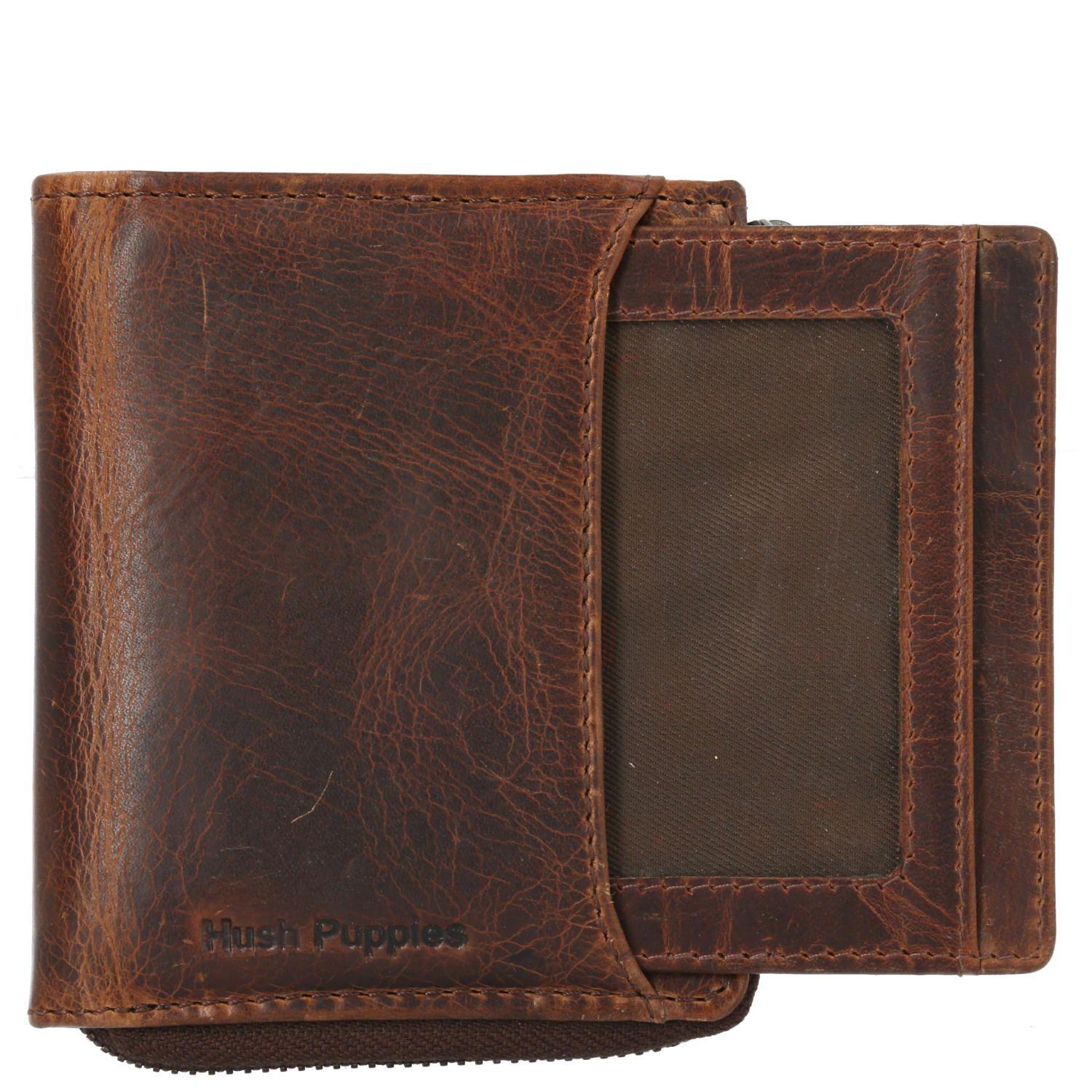 Billetera Cuero Hombre St Ethan Zip Café-2