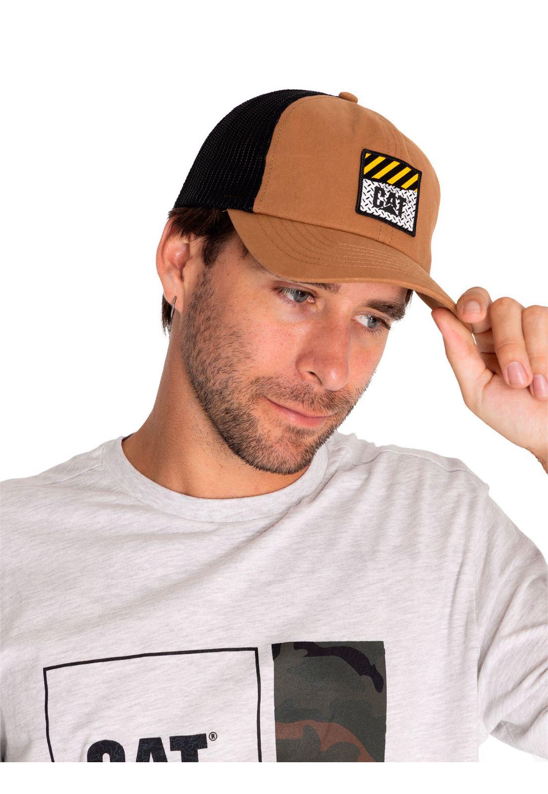 Jockey Hombre Diamond Plate Mesh Back Café-0