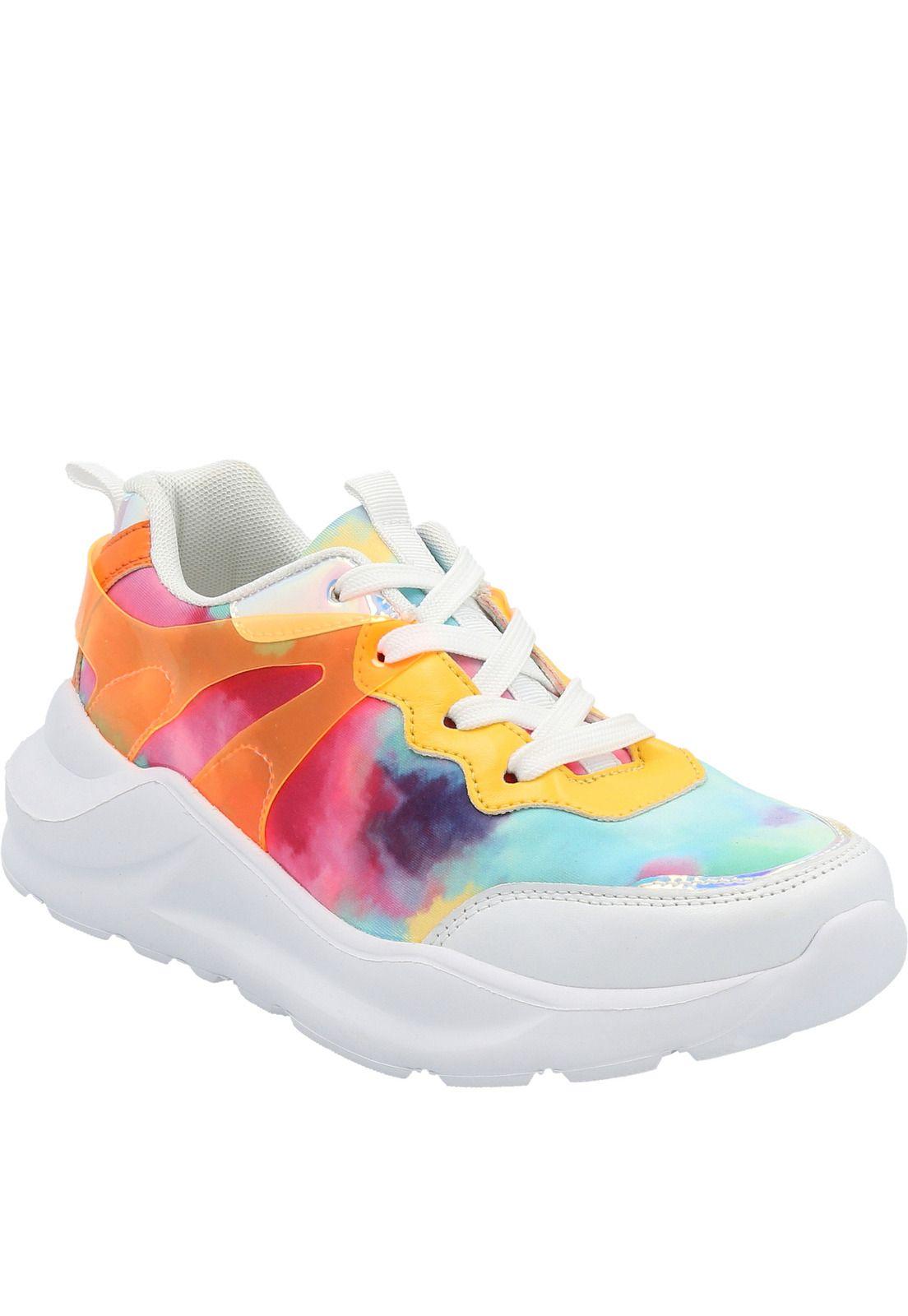Zapatilla Mujer Dorothy Naranja Multicolor-0