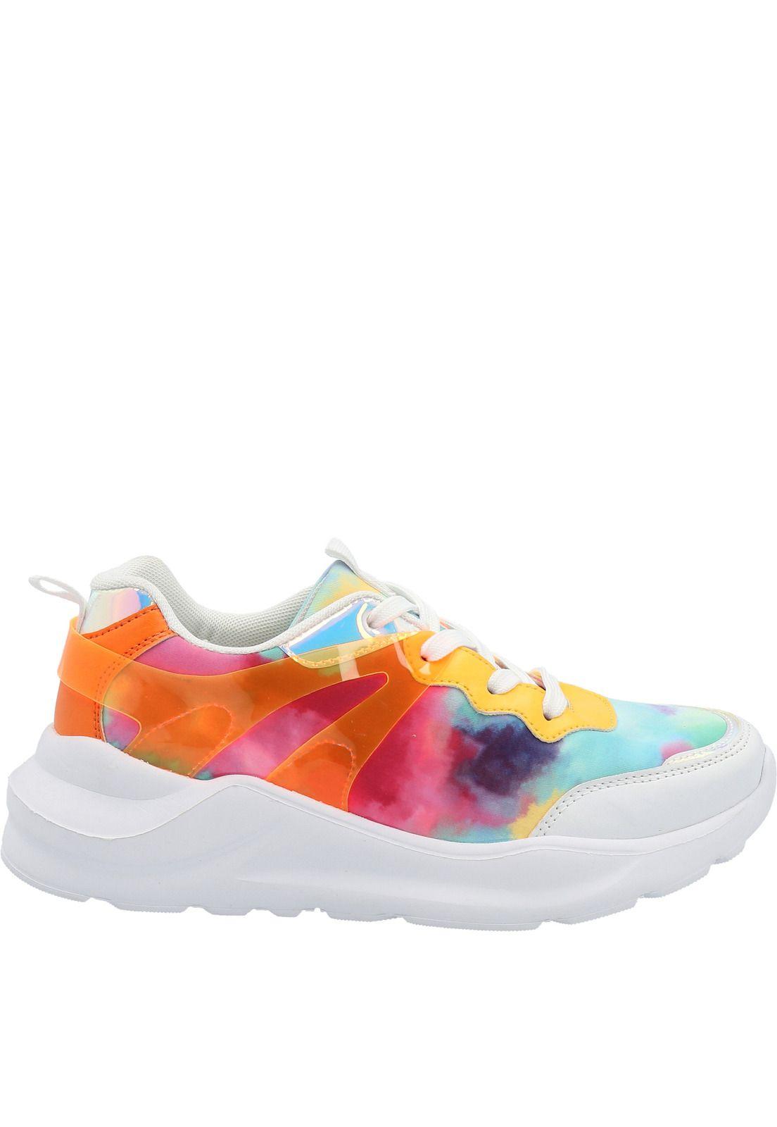 Zapatilla Mujer Dorothy Naranja Multicolor-1