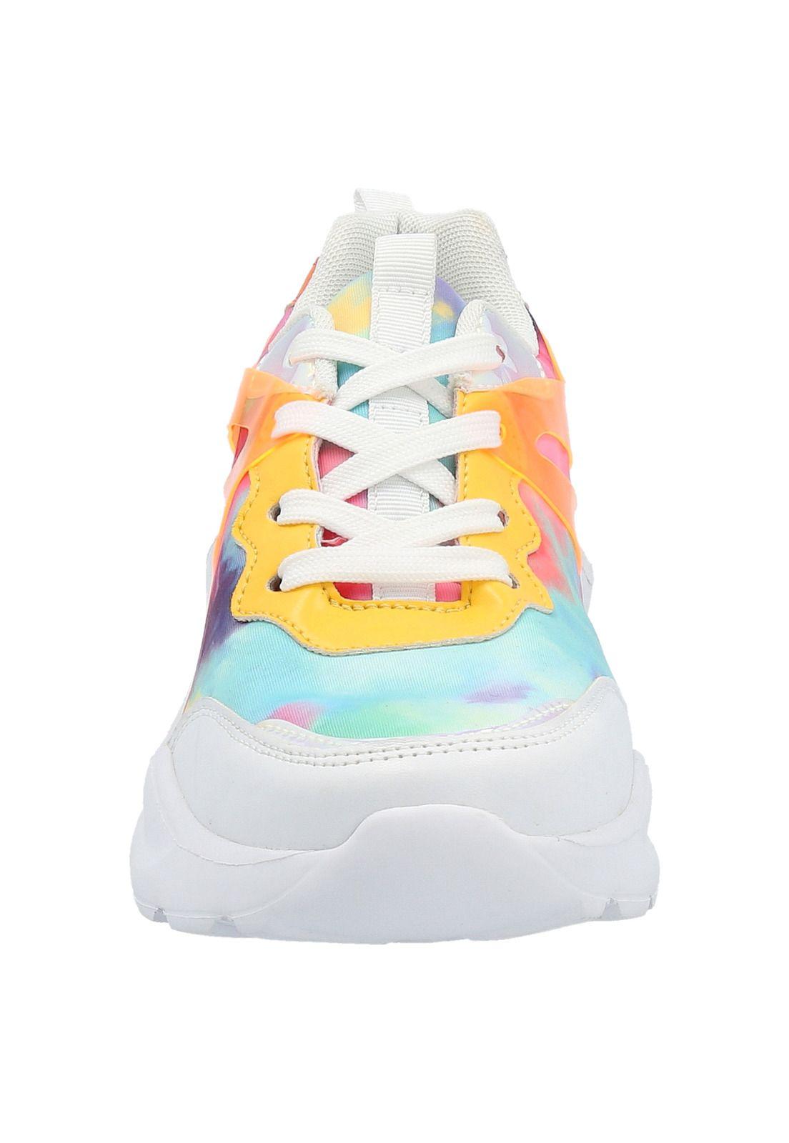 Zapatilla Mujer Dorothy Naranja Multicolor-2