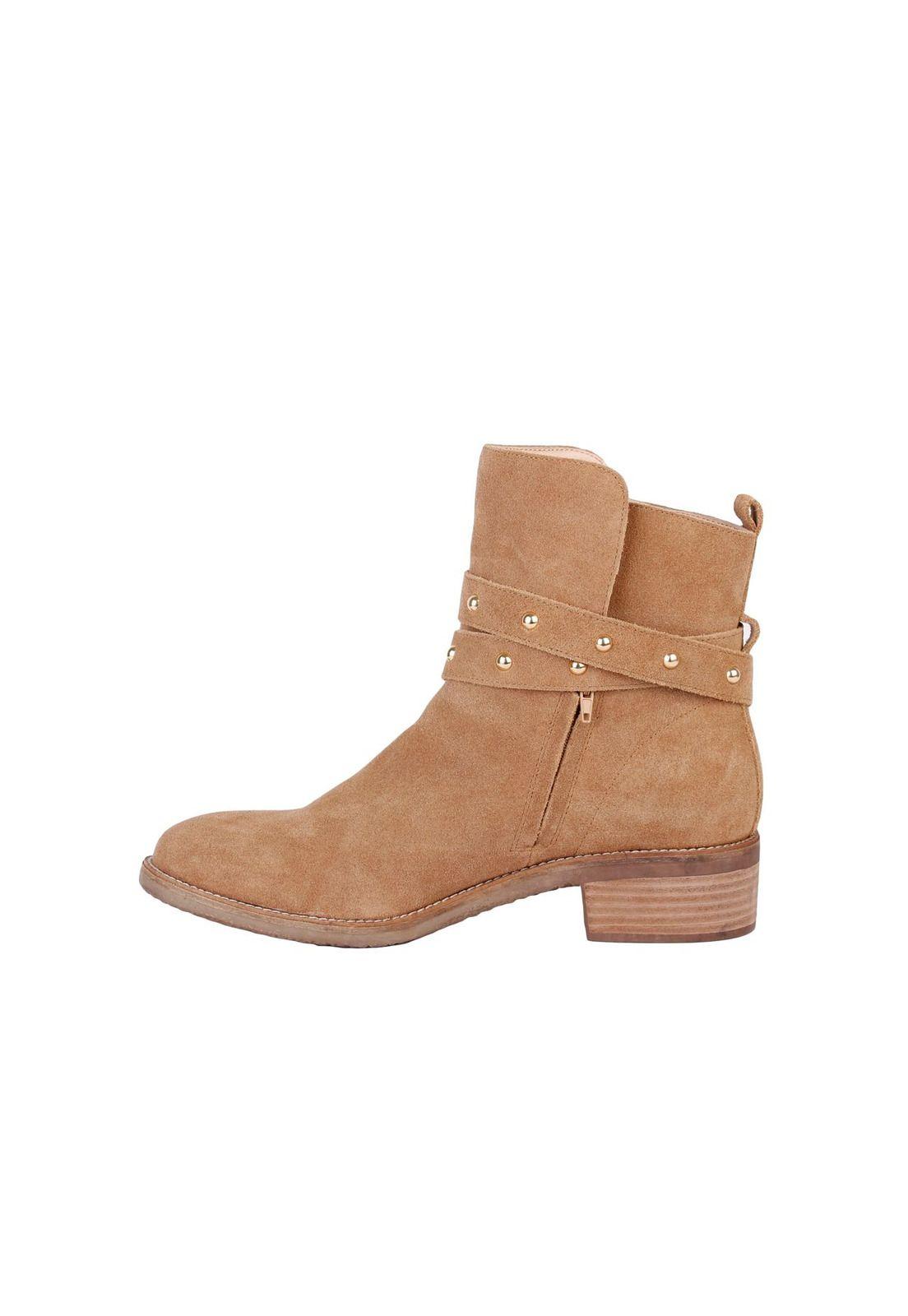 Botin Cuero Aitana Beige-2