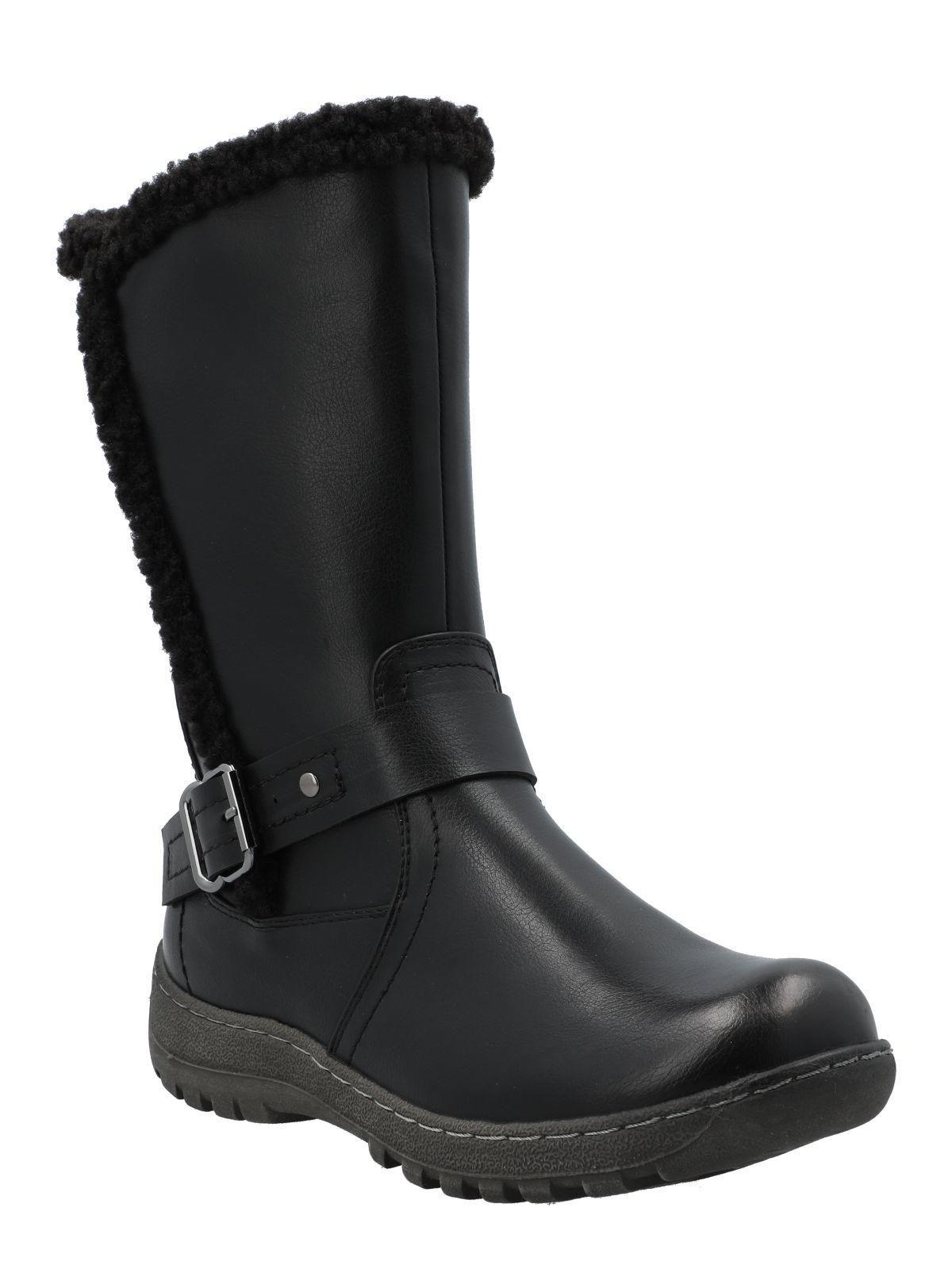 Botín Mujer Leire Negro-0