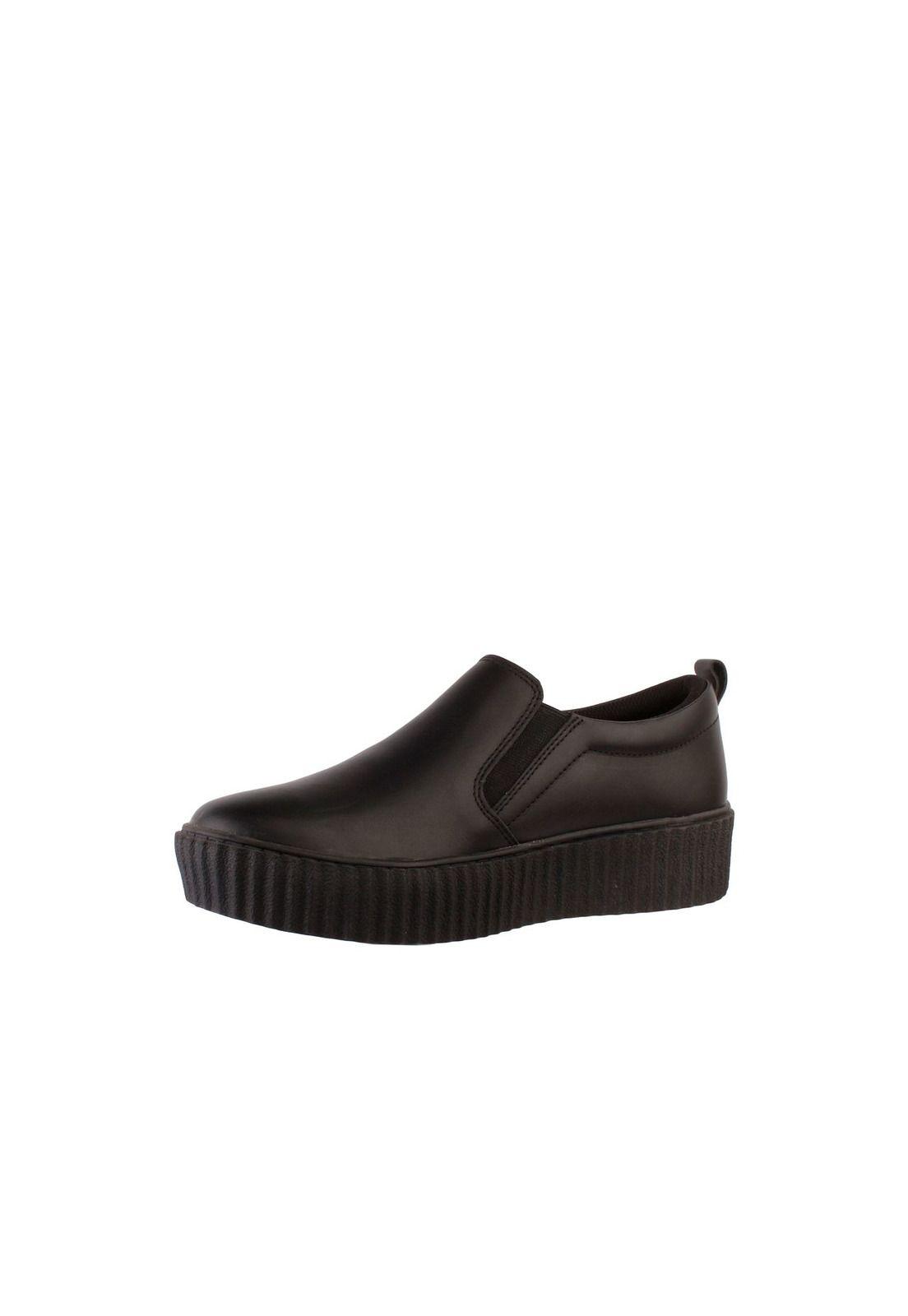 Slip On Cuero Bell Negro-3