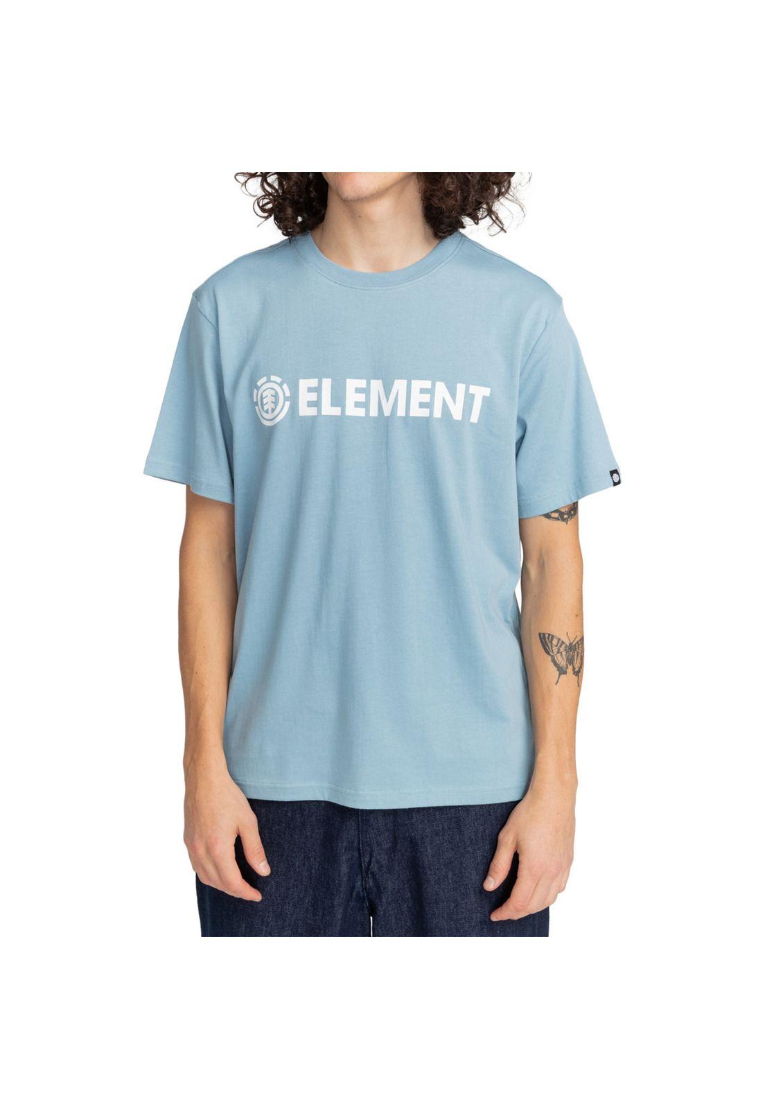 Polera M/C Blazin Ss M Tees Celeste Hombre-0