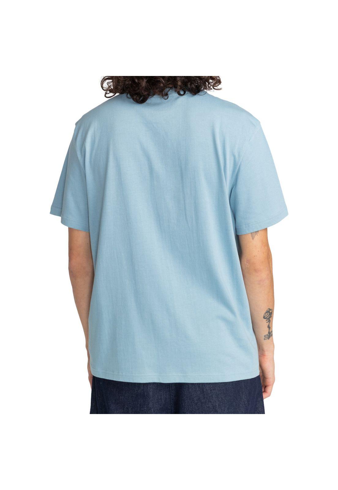 Polera M/C Blazin Ss M Tees Celeste Hombre-1