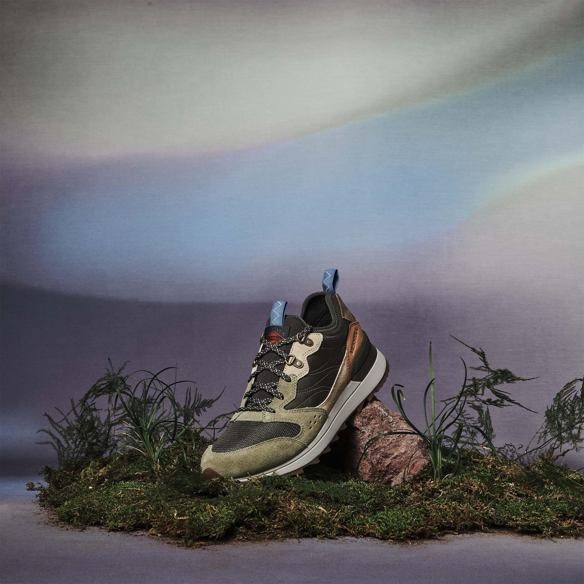 Zapatilla Hombre Alpine 83 Recraft Oliva Merrell | Paris.cl