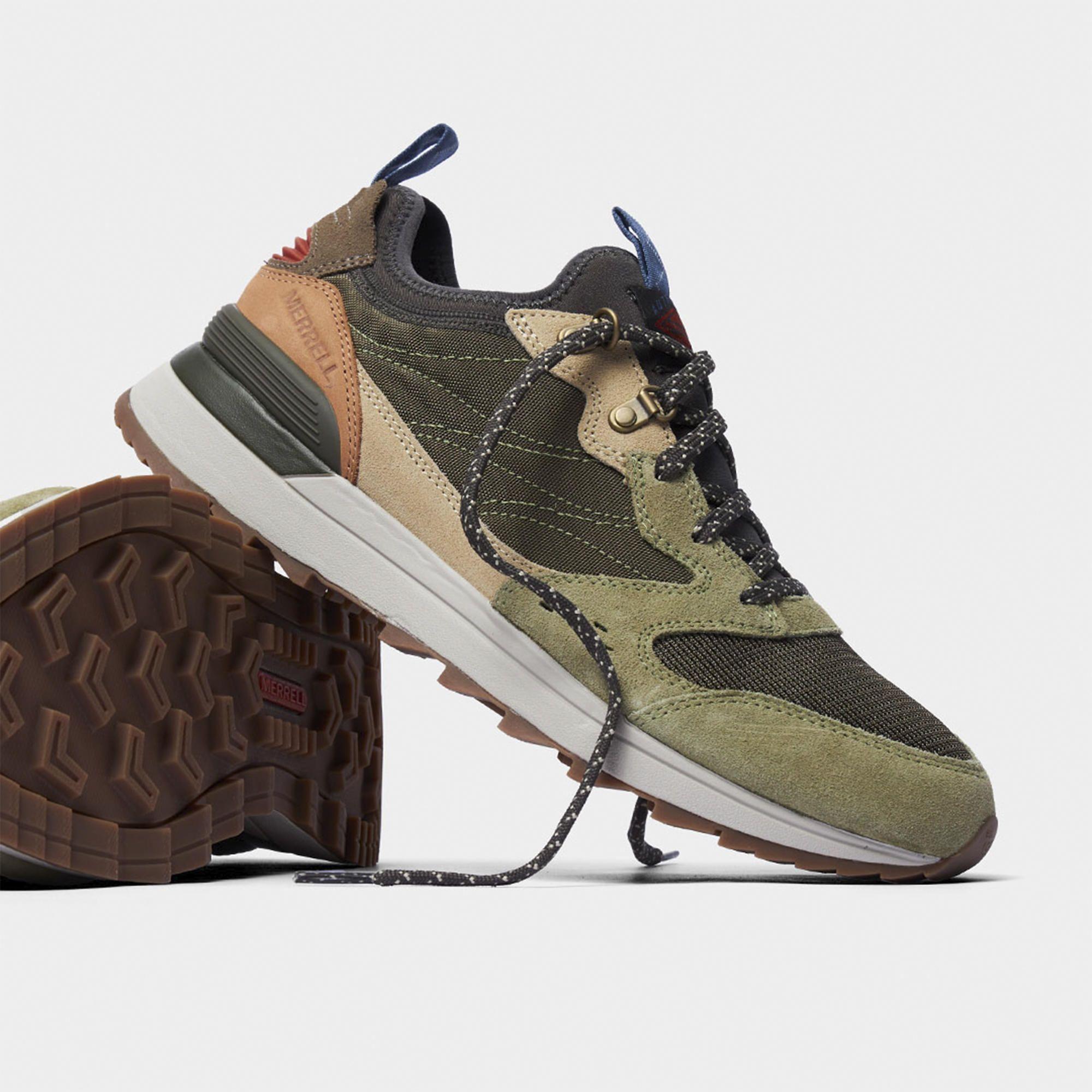 Zapatilla Hombre Alpine 83 Recraft Oliva Merrell | Paris.cl