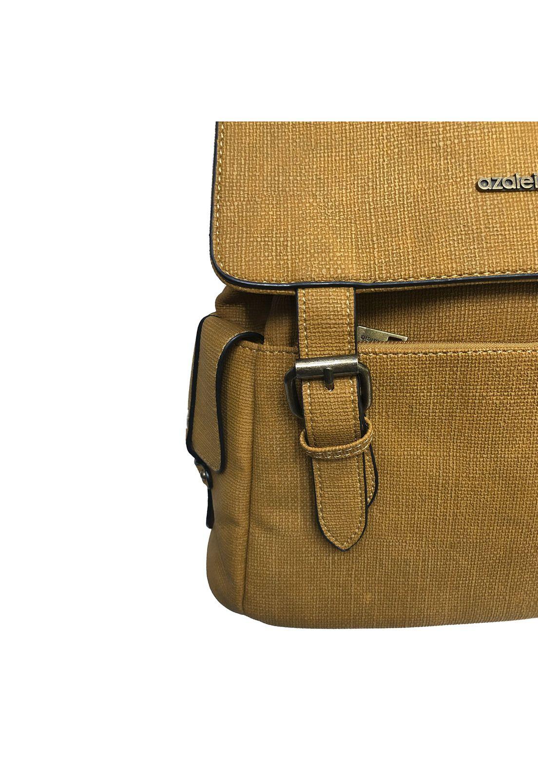 Mochila Mujer Rex Backpack Mostaza Mujer-3