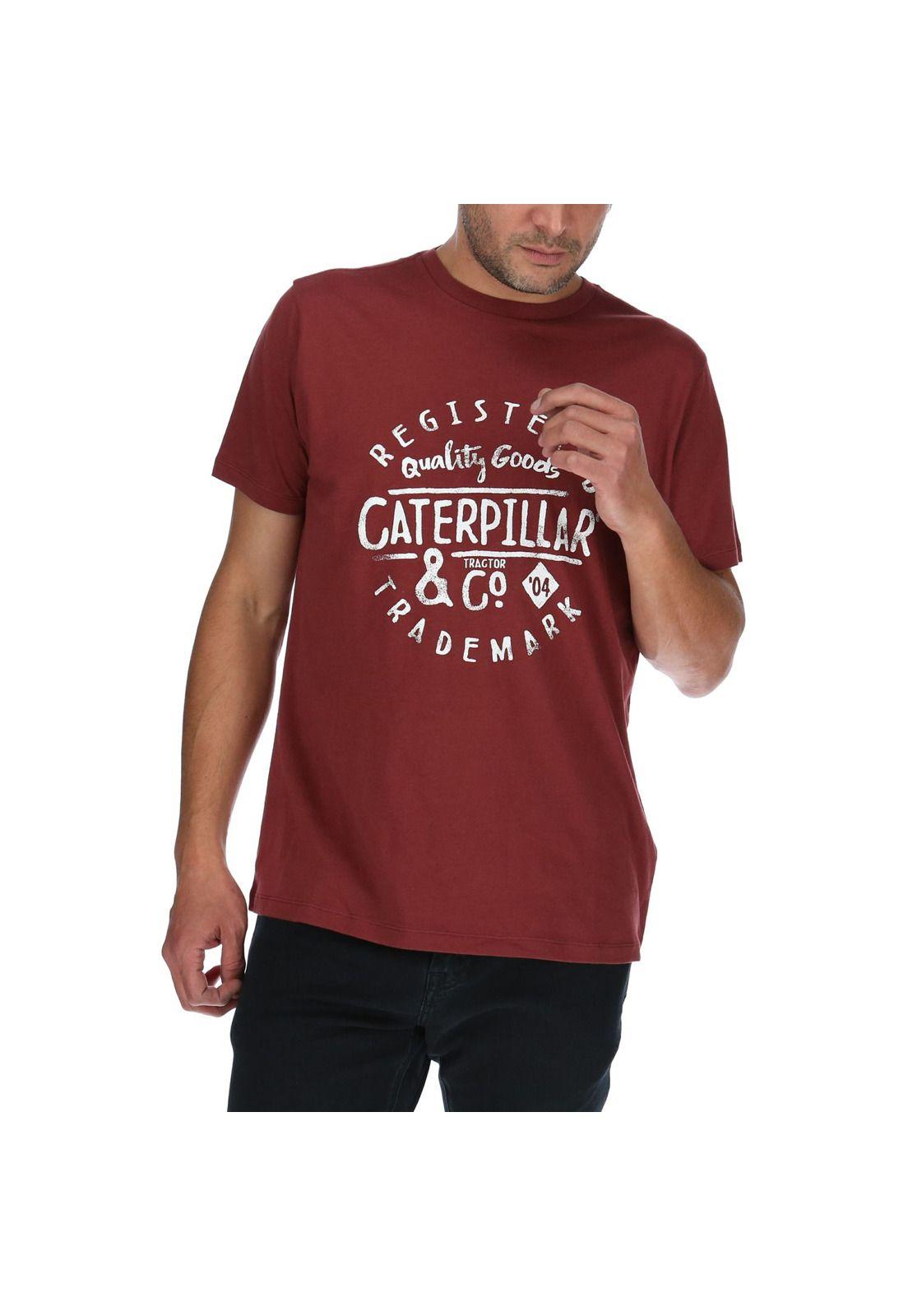 Polera Mc Hombre Registered Tee Burdeo-0