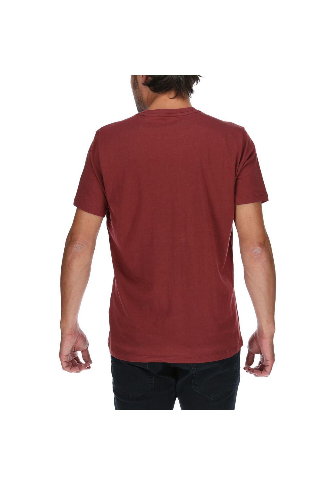 Polera Mc Hombre Registered Tee Burdeo-2