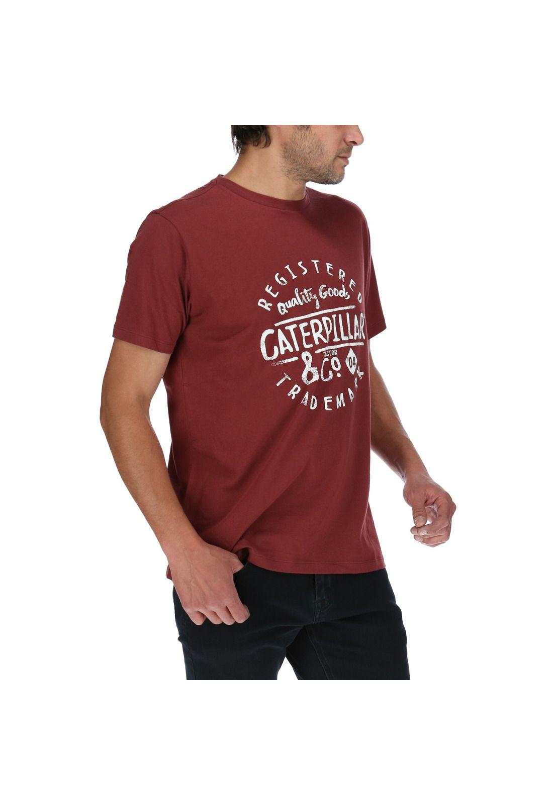 Polera Mc Hombre Registered Tee Burdeo-3