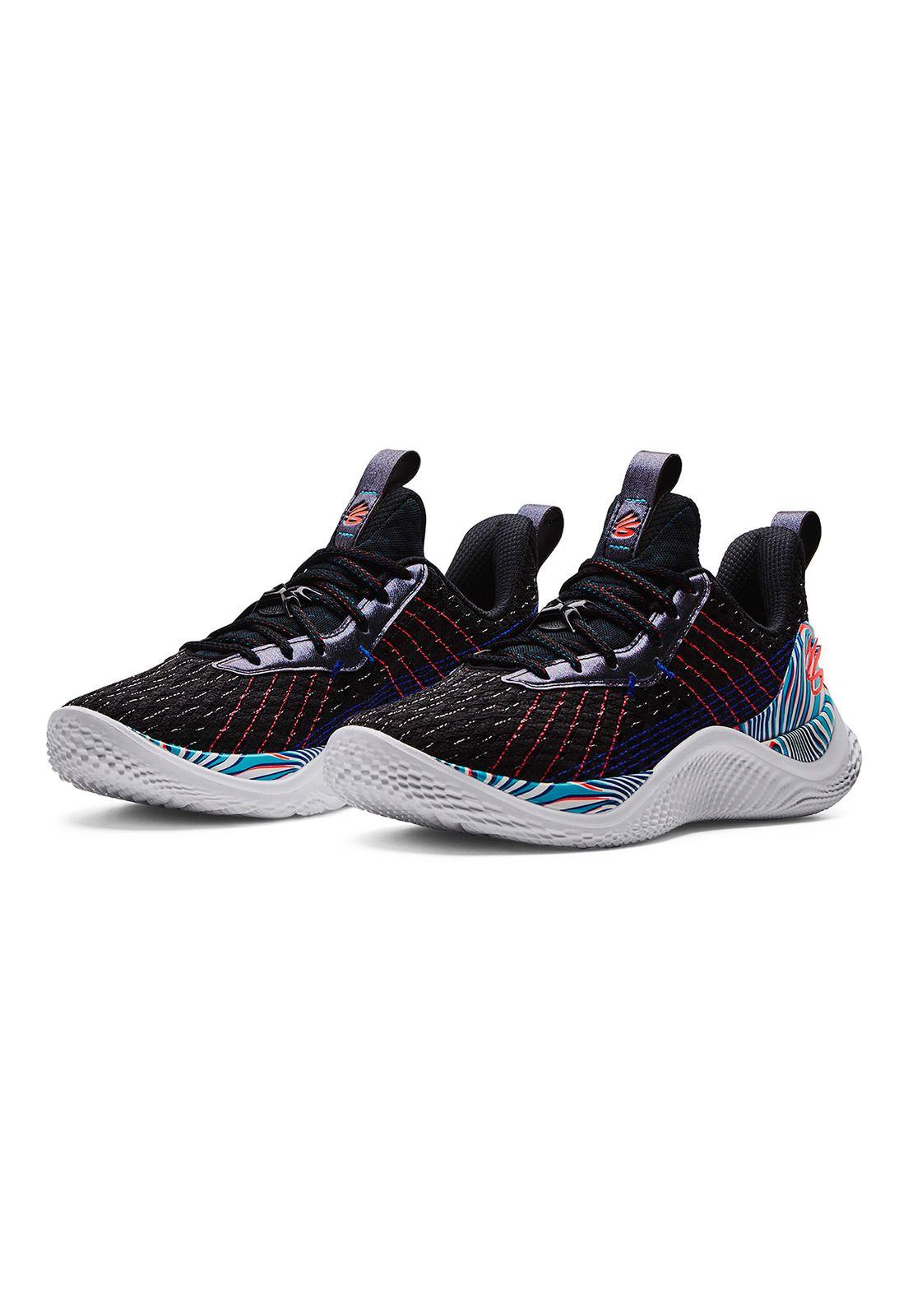 Zapatilla Basket UA Curry 10 Magic Unisex Negro-5