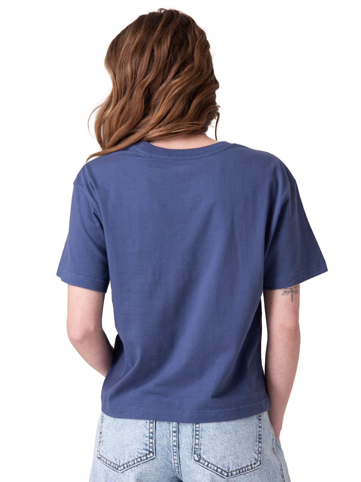 Polera Manga Corta Slub Knit Fashion To Hombre Azul-1