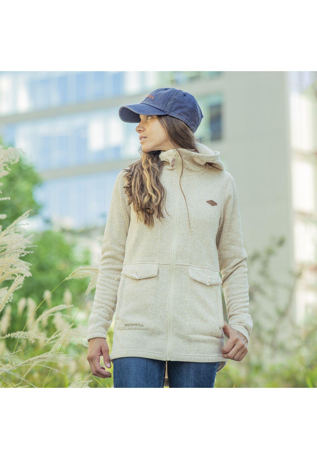 Polar Mujer Binker Fz Beige-1