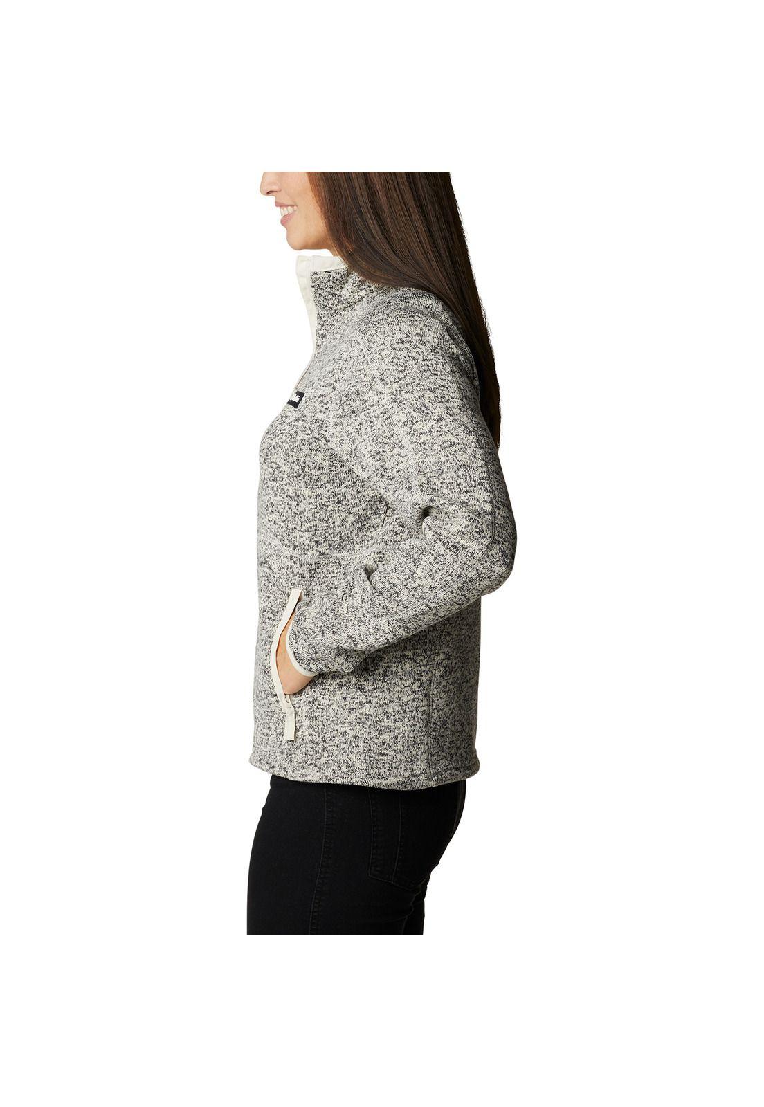Polar Mujer W Sweater Weather Ful Zip Gris-5