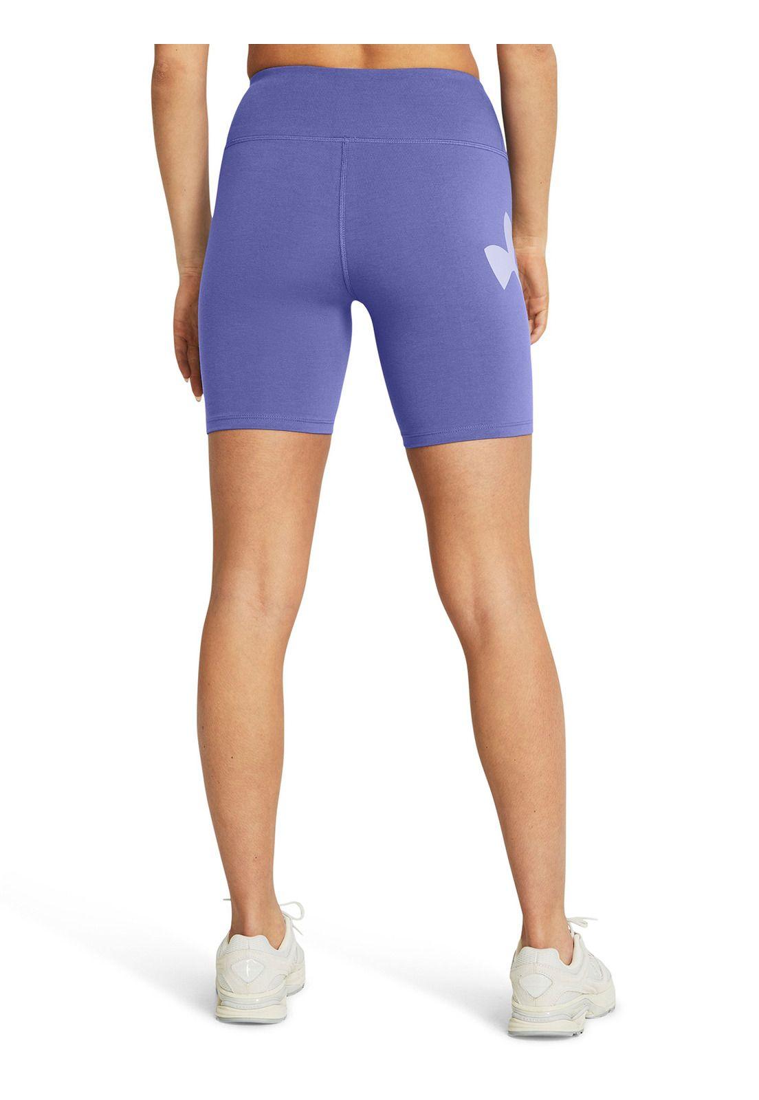 Shorts UA Campus De 7" para Mujer Morado-1
