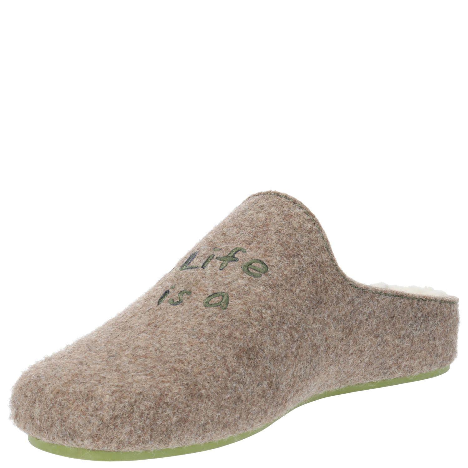 Pantufla Unisex Rkf Slipper Life Ii Café-4