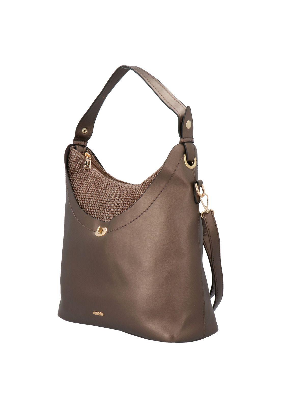 Cartera Mujer Trudy Hobo Taupe-1