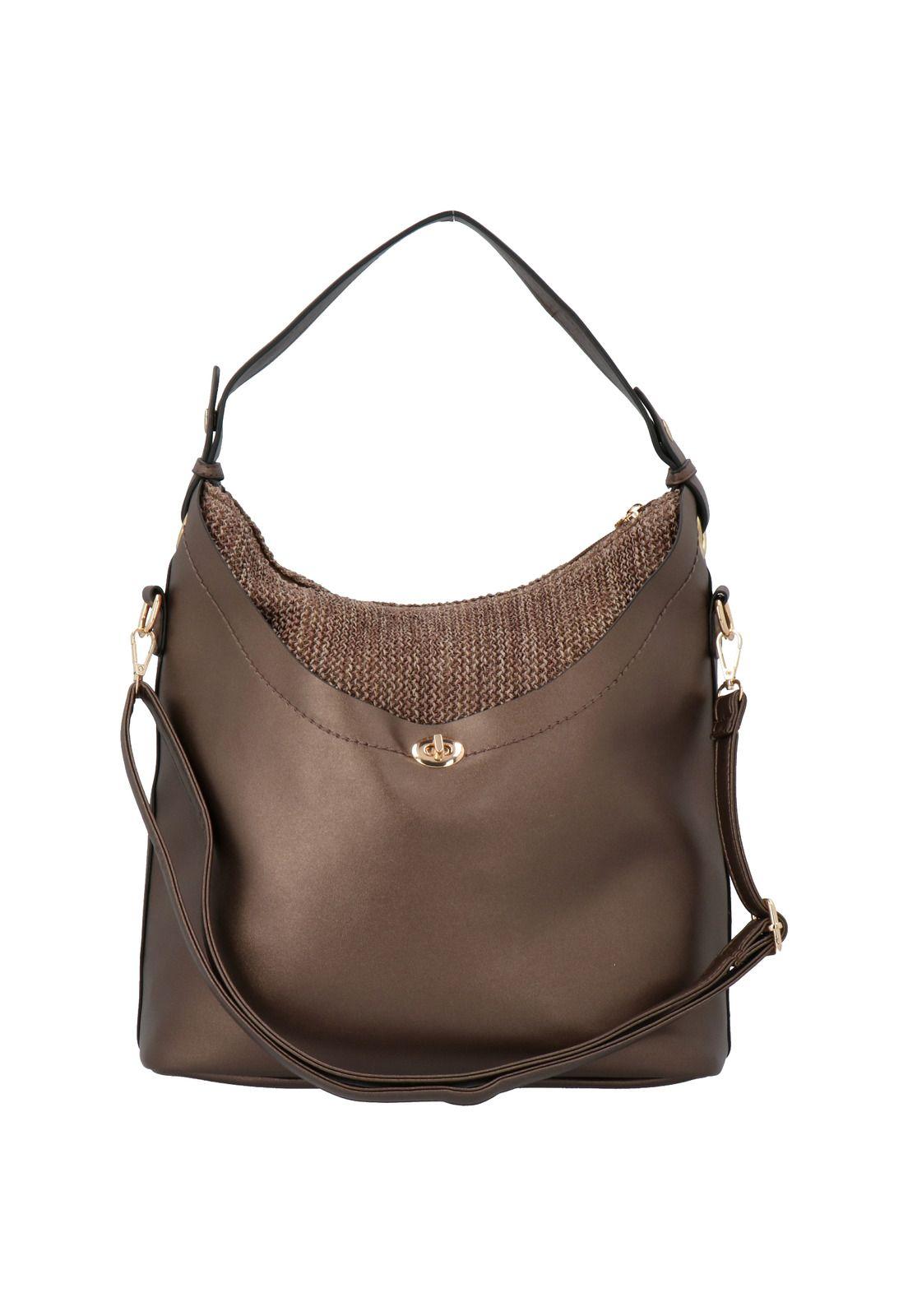 Cartera Mujer Trudy Hobo Taupe-2