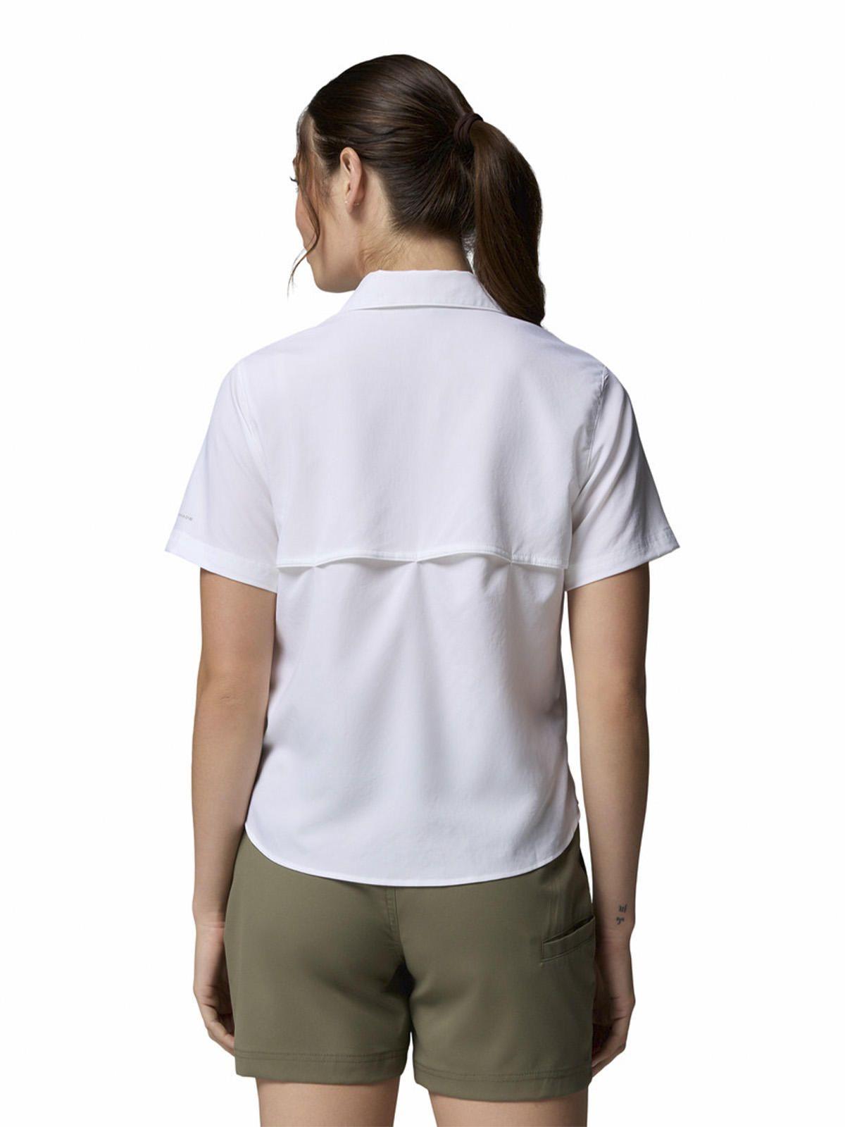 Blusa Recycled Mujer Silver Rid Utility Blanco-5