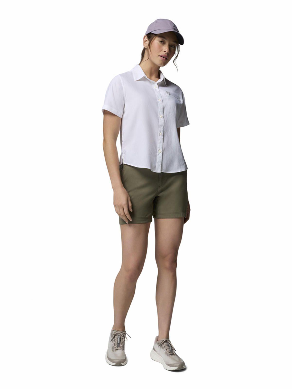 Blusa Recycled Mujer Silver Rid Utility Blanco-6