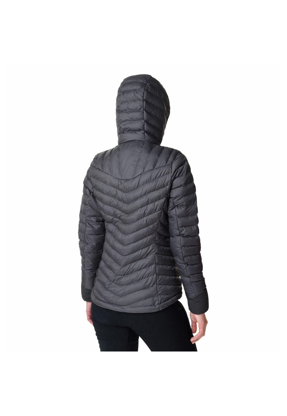 Chaqueta Mujer Windgates Hooded Jkt Negro-2