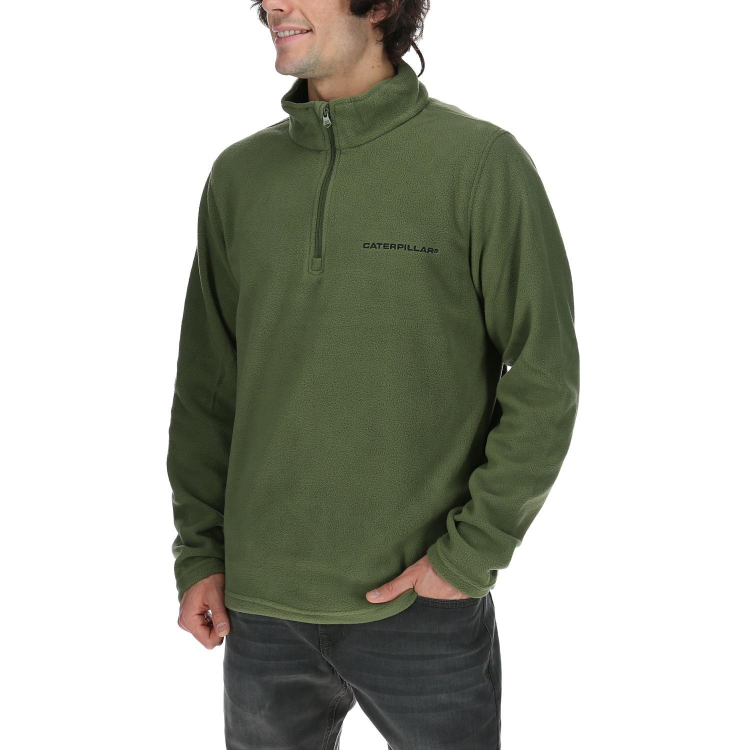 Polar Hombre Microfleece Qtr Zip Verde-0