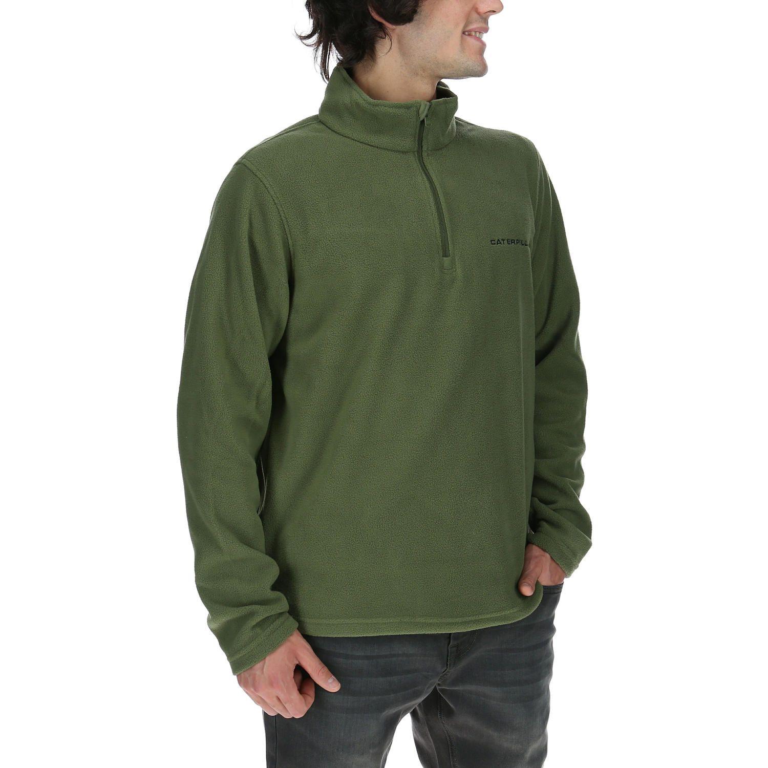 Polar Hombre Microfleece Qtr Zip Verde-3