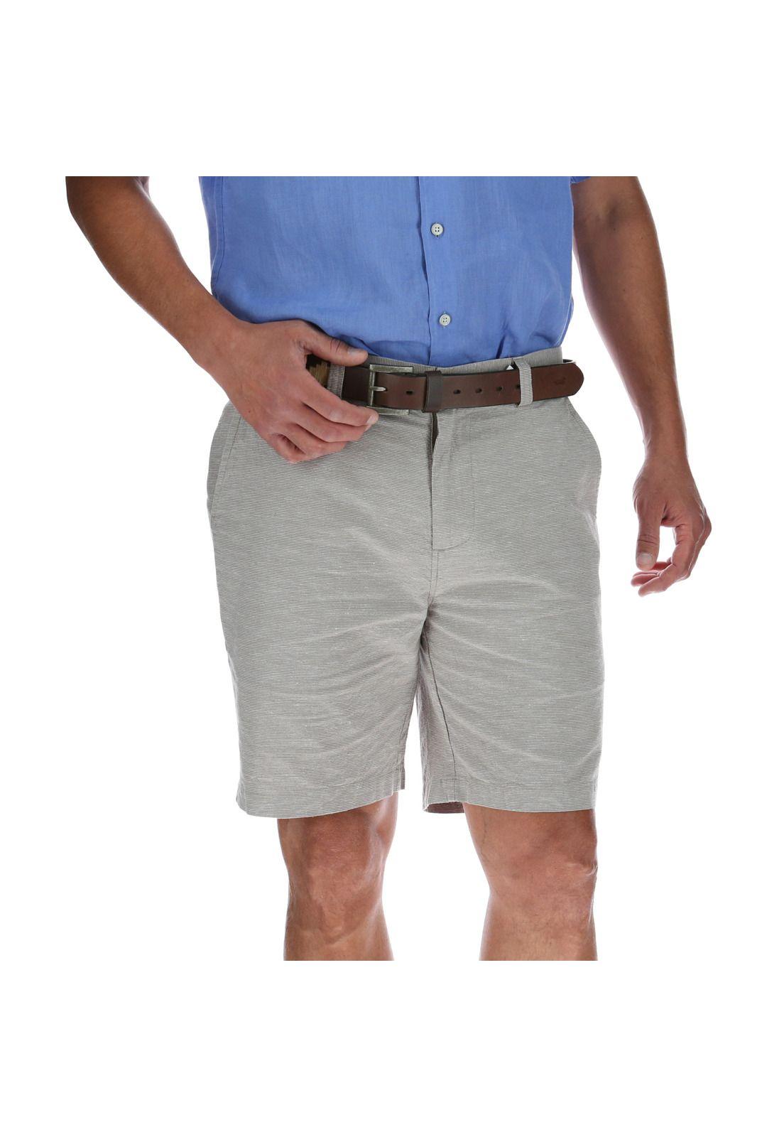 Bermuda Hombre Stripe Gris-3