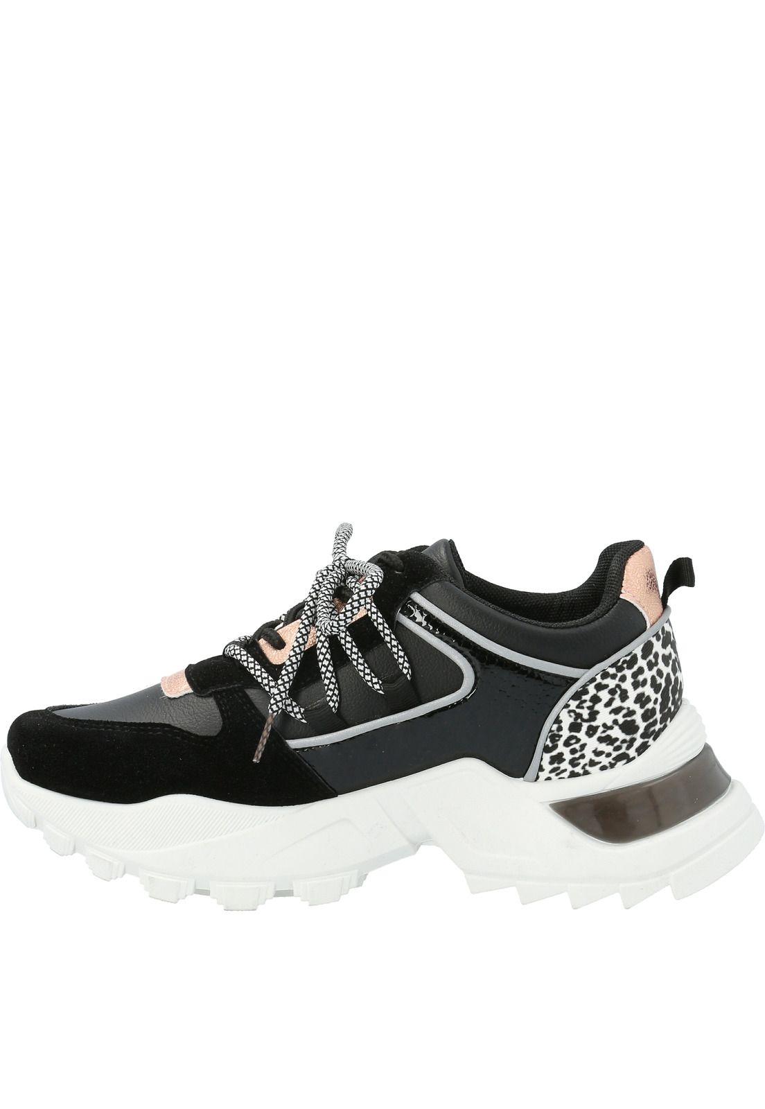 Zapatilla Mujer Kobe Negro-4