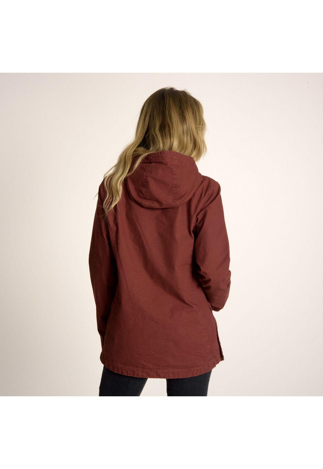 Chaqueta Mujer Anorak Burdeo-3