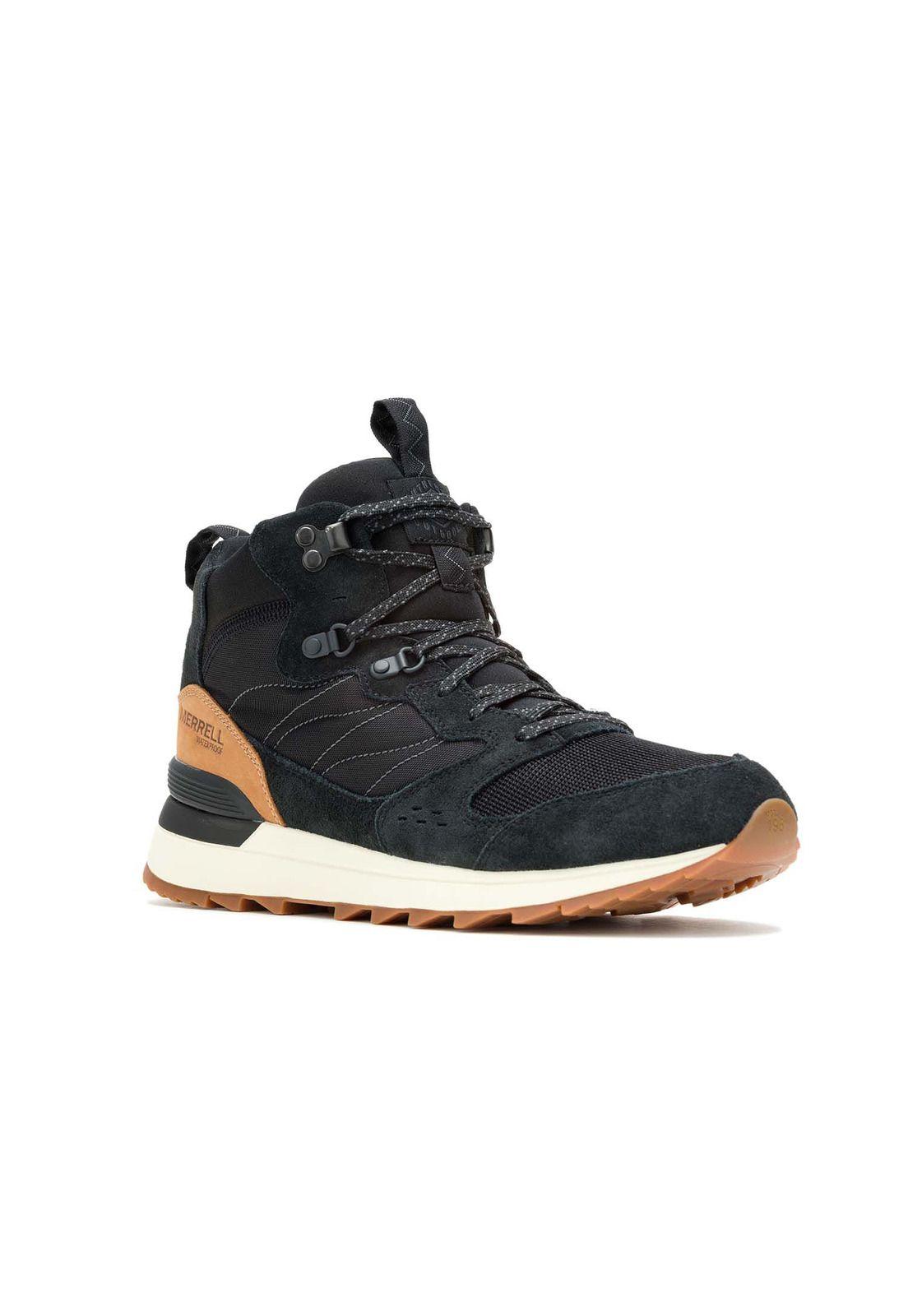 Botin Hombre Alpine 83 Sneaker Recraft Negro-1