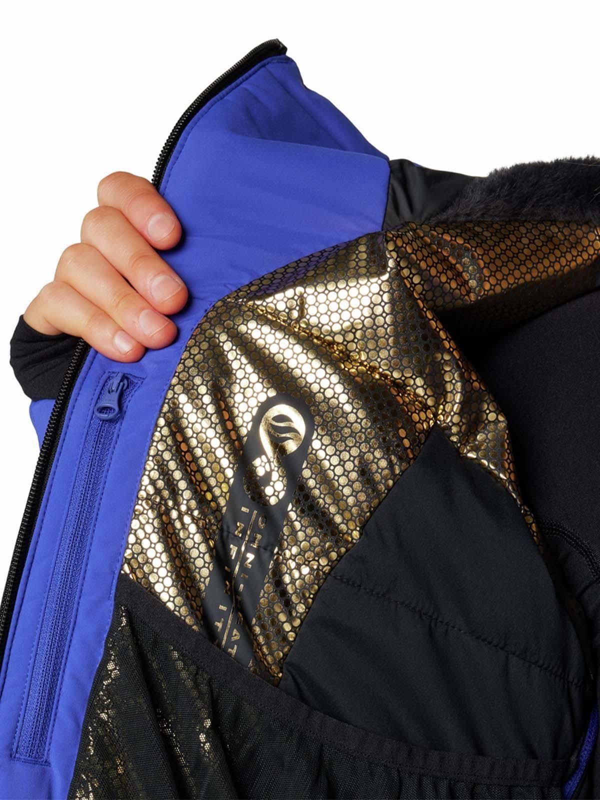 Parka impermeable Mujer Cirque Bowl Ski Azul-3