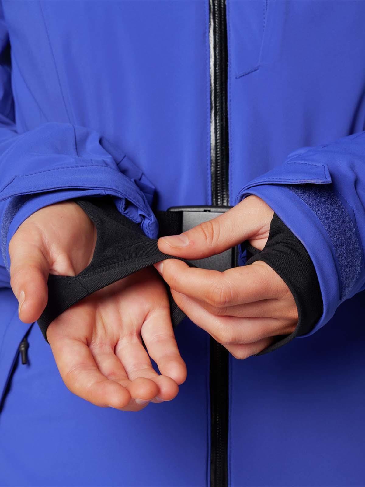 Parka impermeable Mujer Cirque Bowl Ski Azul-7