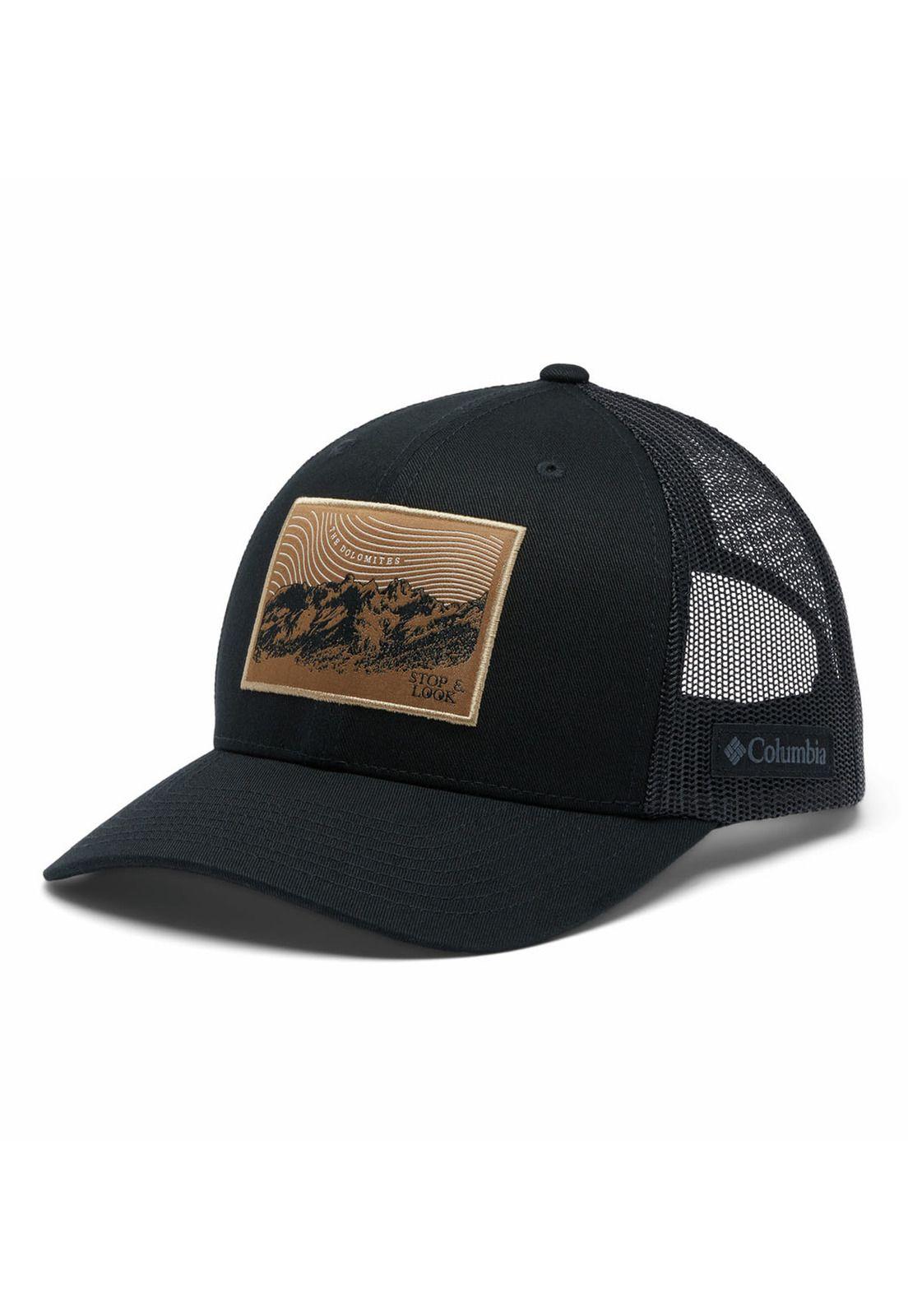 Jockey Unisex Mesh Snap Back Hat Negro-0