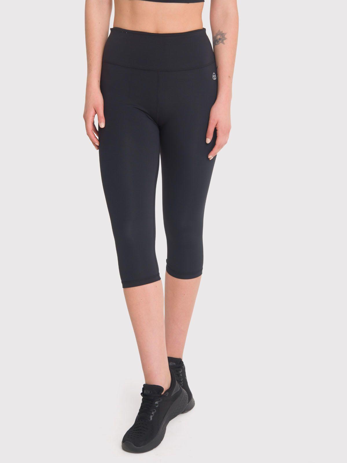 Calza deportiva Mujer Capri Nora Negra-3