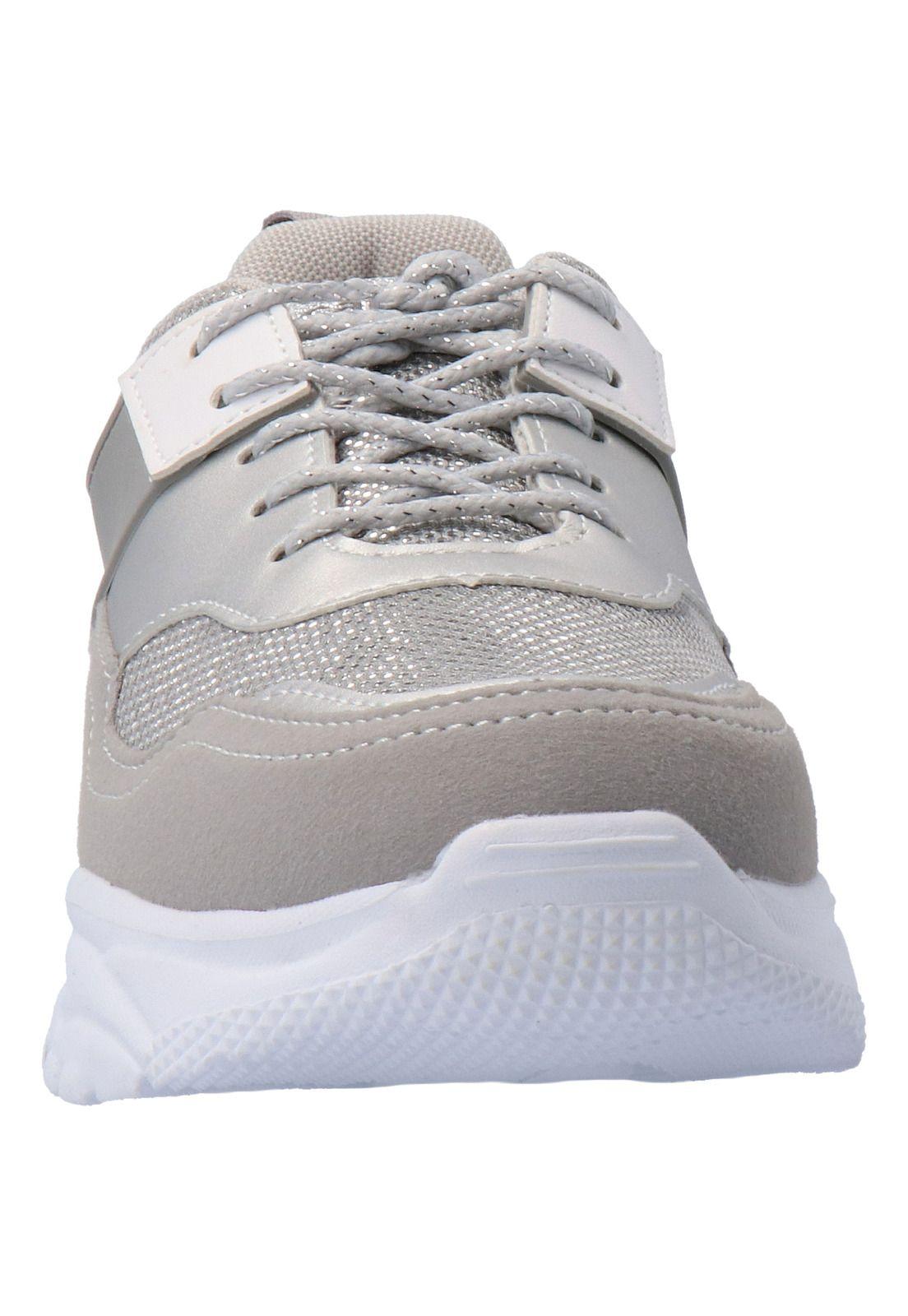 Zapatilla Moon Plateado-2