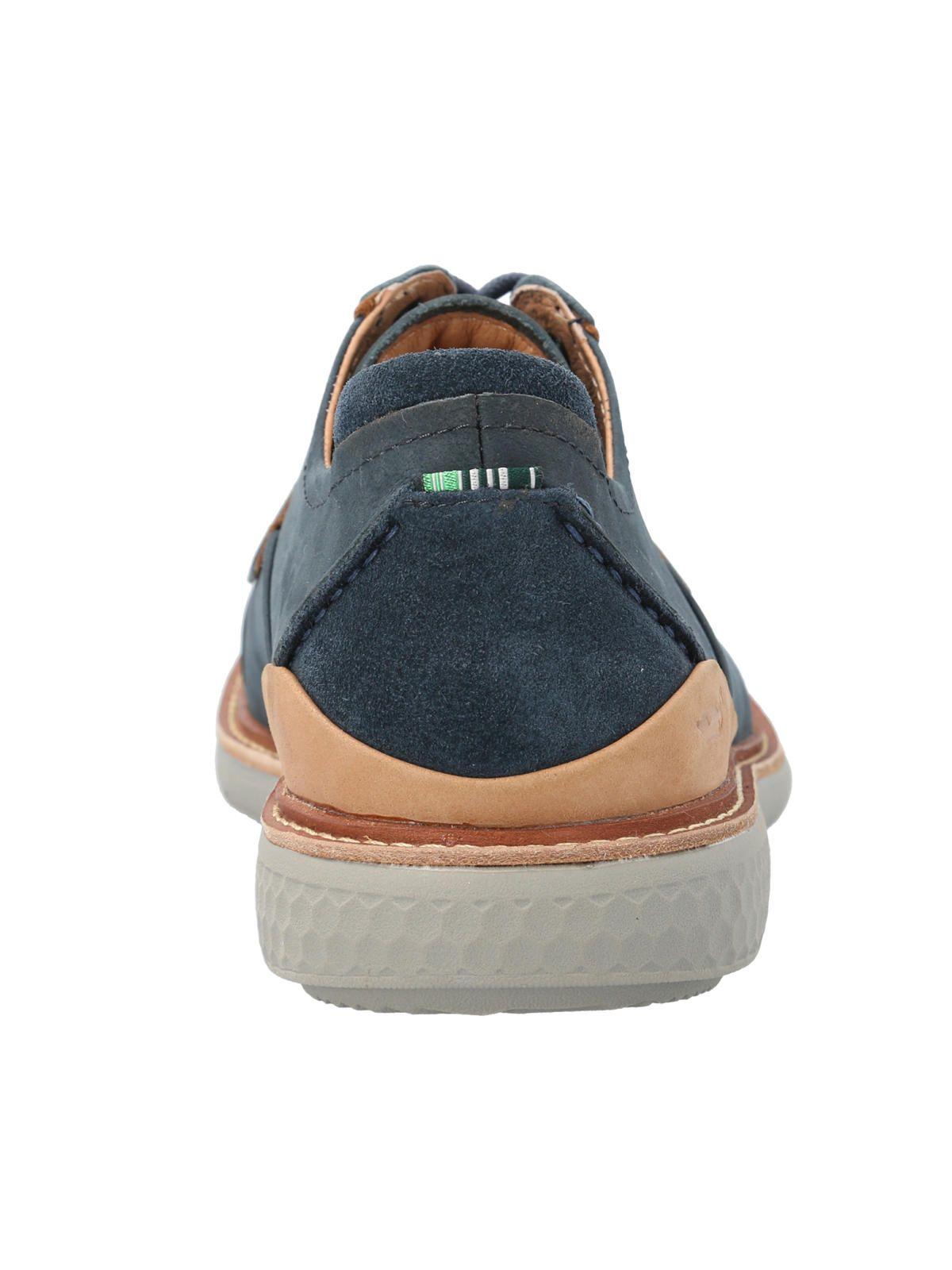 Zapato Cuero Hombre Ranun Azul -5