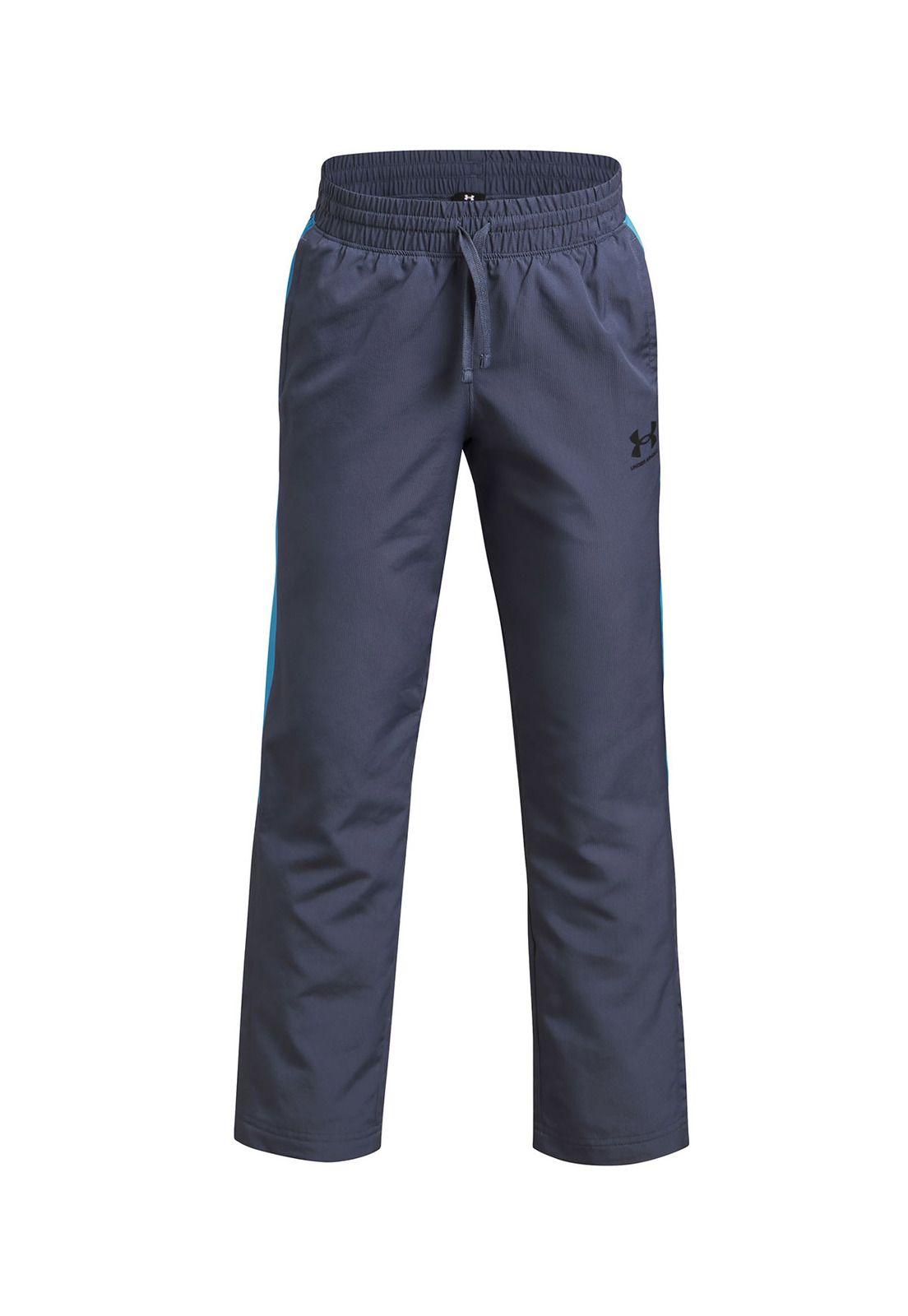 Pantalón Ua Rival Woven Gris Para Niño-0